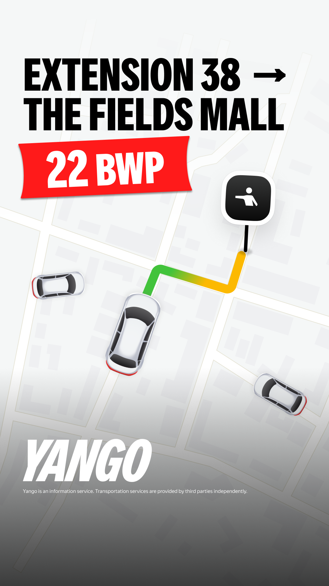 Yango Botswana Facebook ad