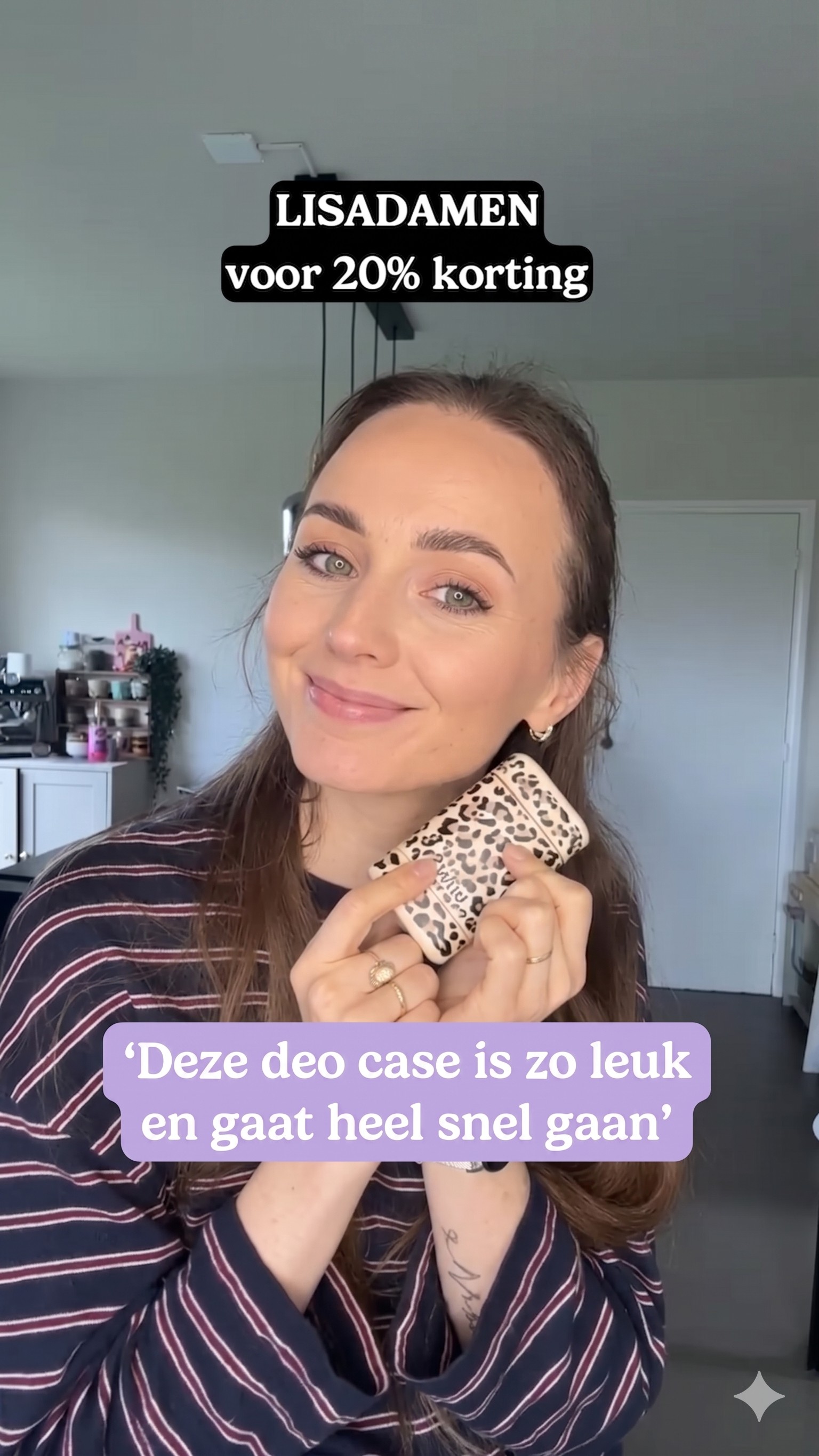 Wild Facebook ad: 20% korting met de code LISADAMEN