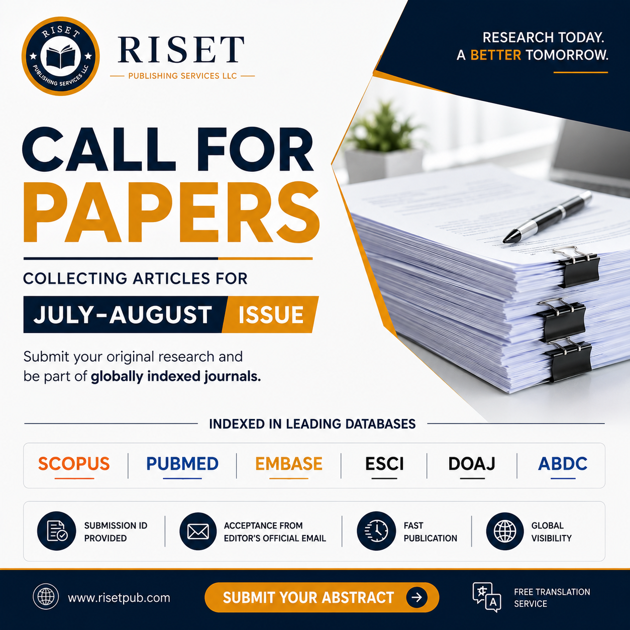 Riset Publishing Services LLC Facebook ad: Get Published