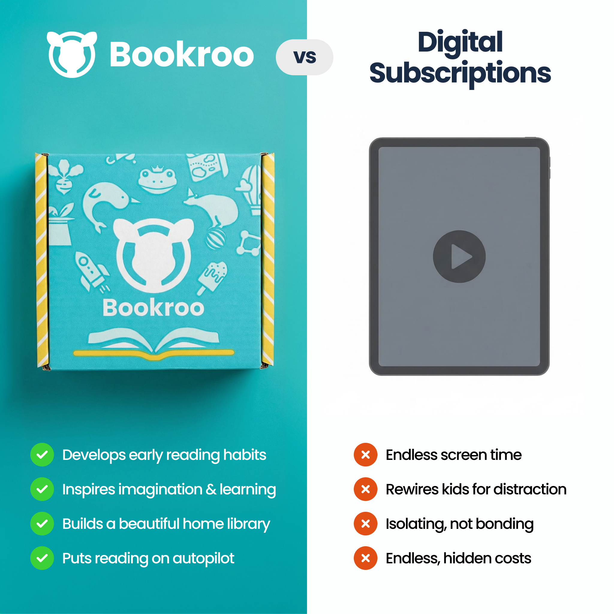 Bookroo Facebook ad