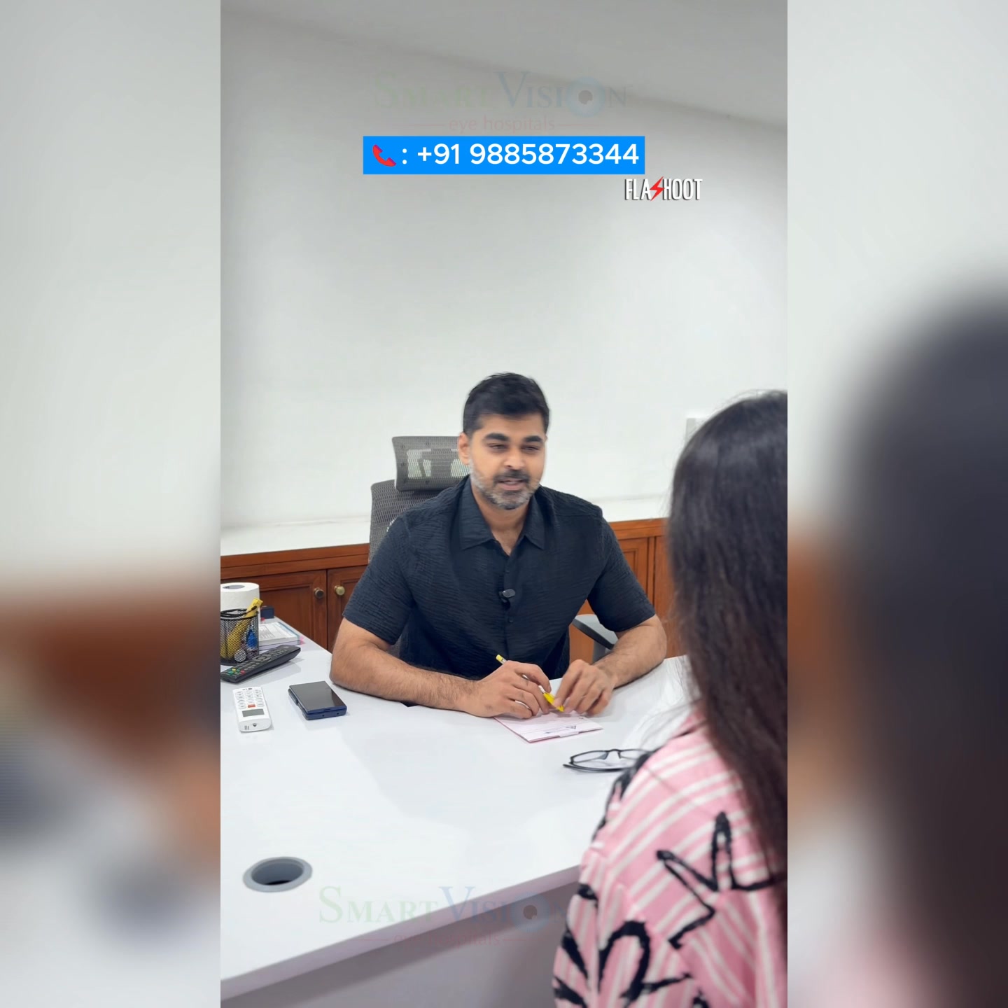 SmartVision Eye Hospitals Facebook ad from Oct 14, 2025