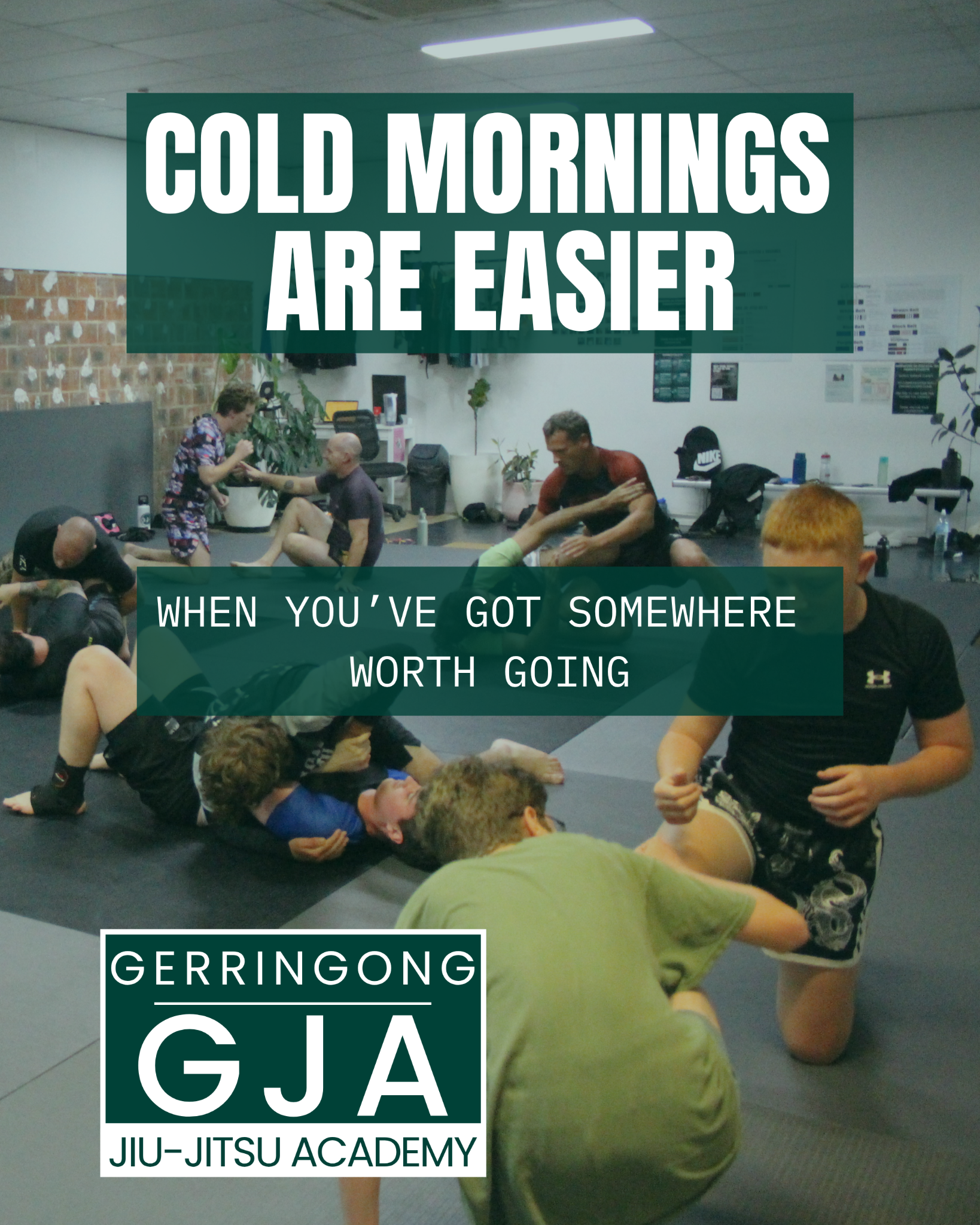 Gerringong Jiu Jitsu Academy Facebook ad from May 10, 2026