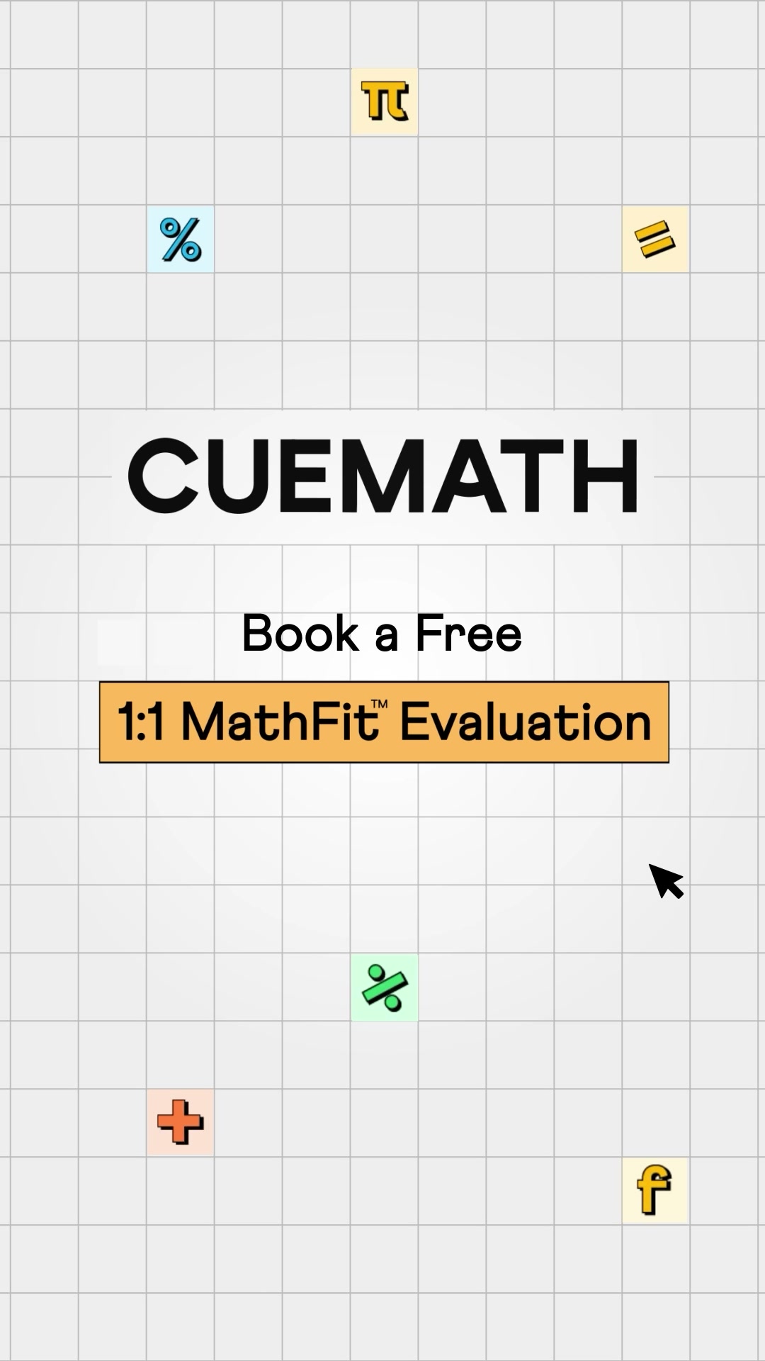 Cuemath Facebook ad: Build Math Thinkers, Not Human Calculators