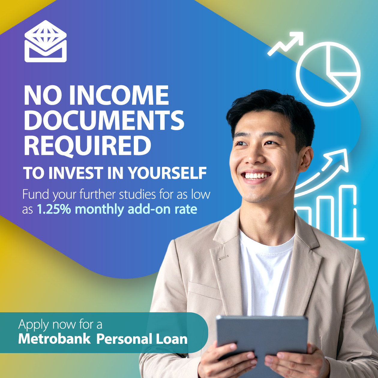 Metrobank Card Facebook ad
