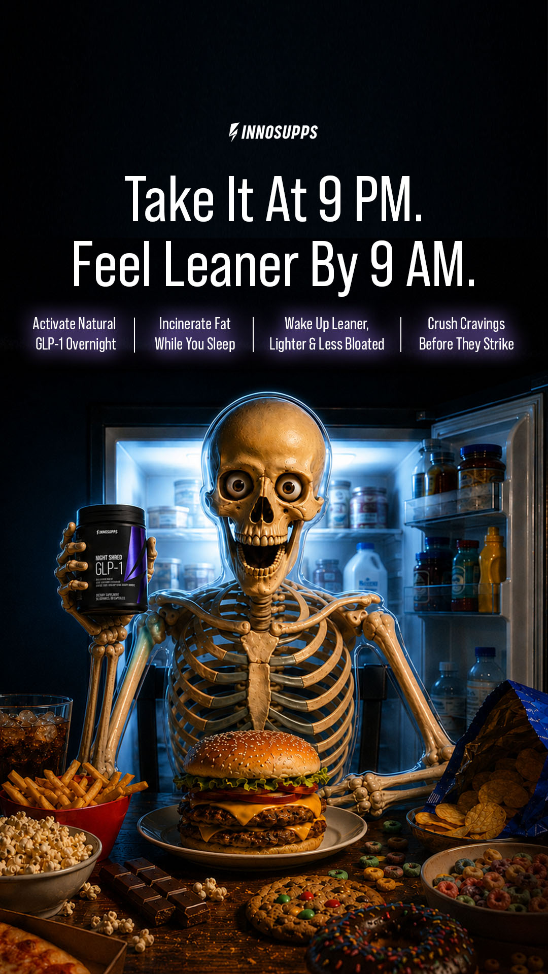Inno Supps Night Shred Facebook ad