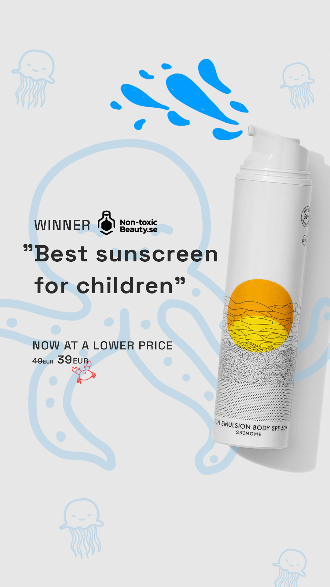Skinome Facebook ad