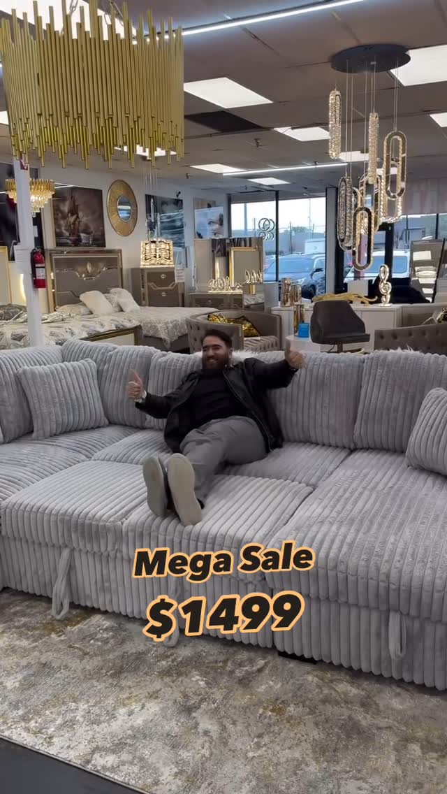 Rosa Furniture Facebook ad: Mega Sale