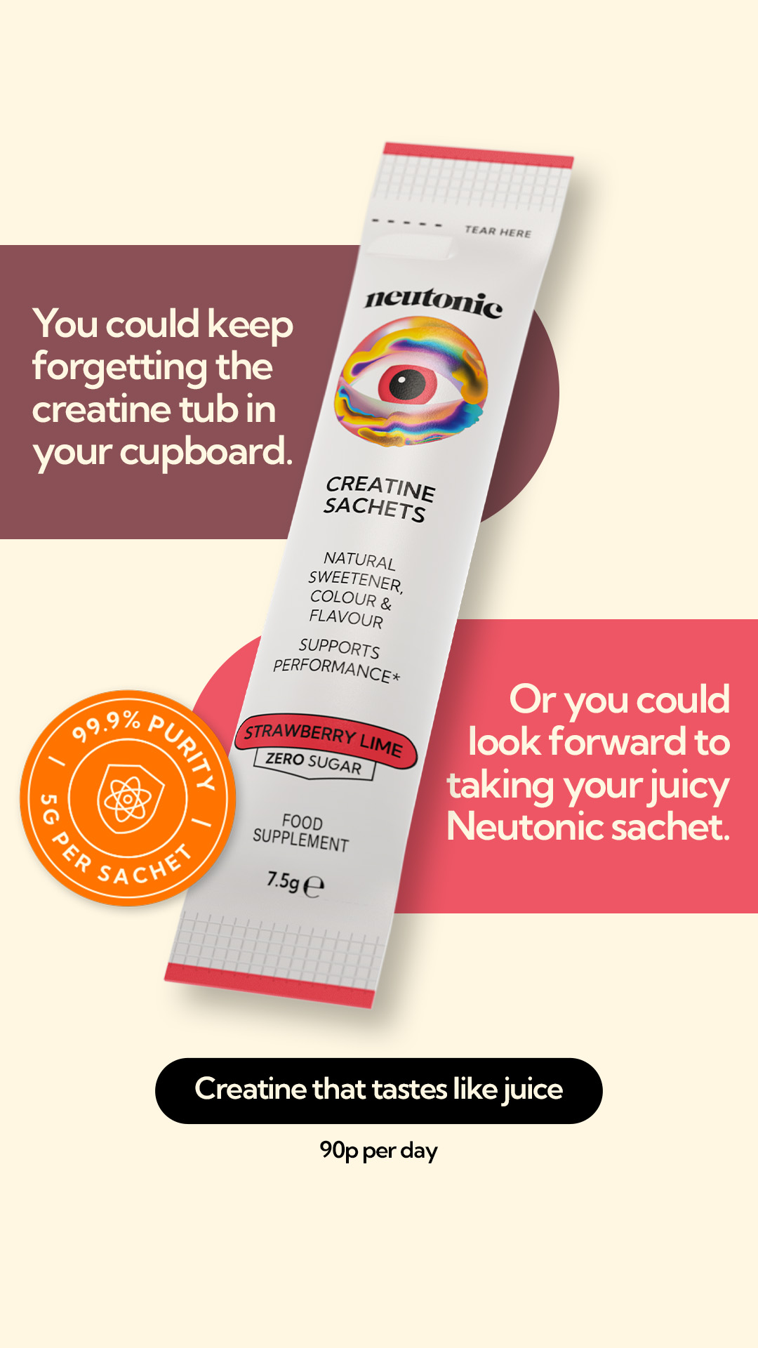Neutonic Facebook ad