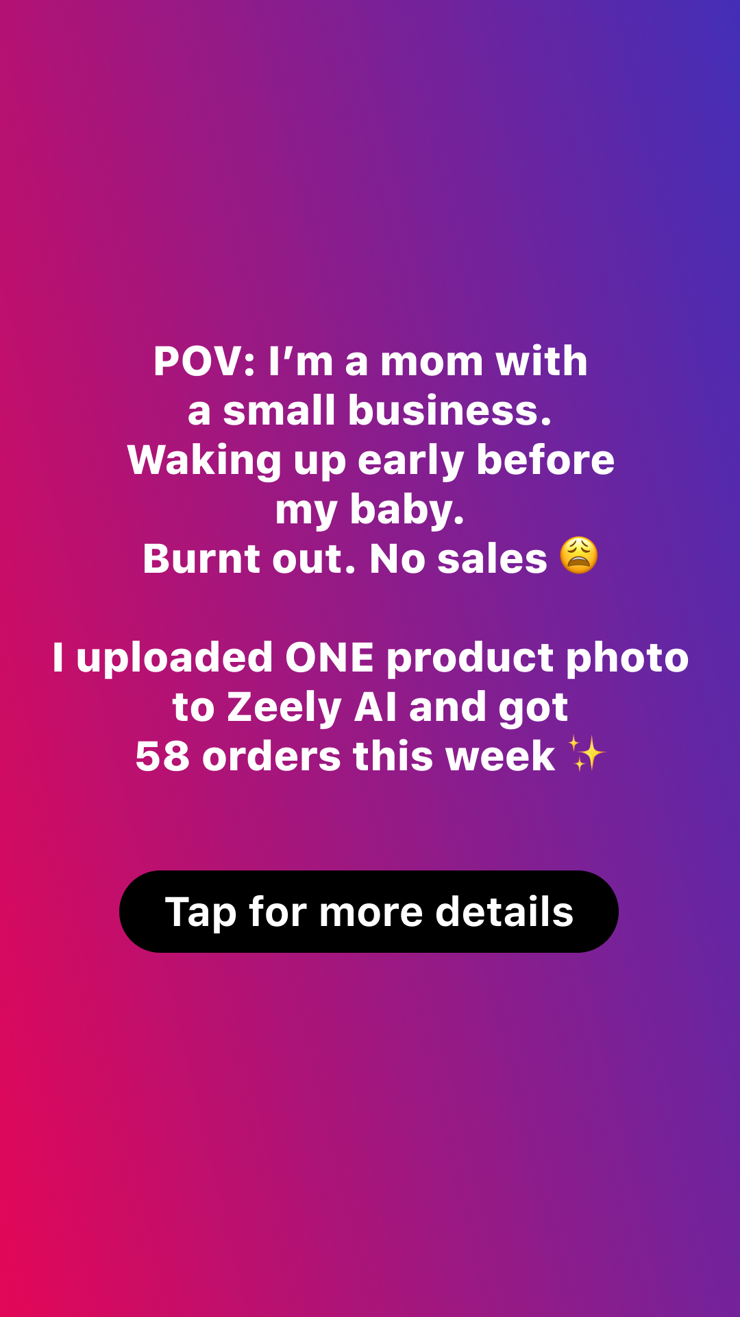 Zeely Facebook ad