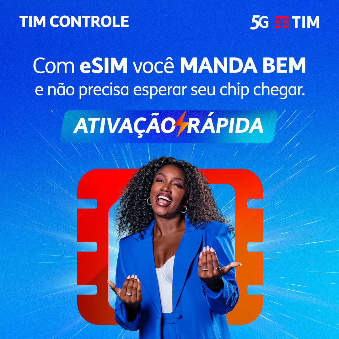 TIM Brasil Facebook ad from May 21, 2026