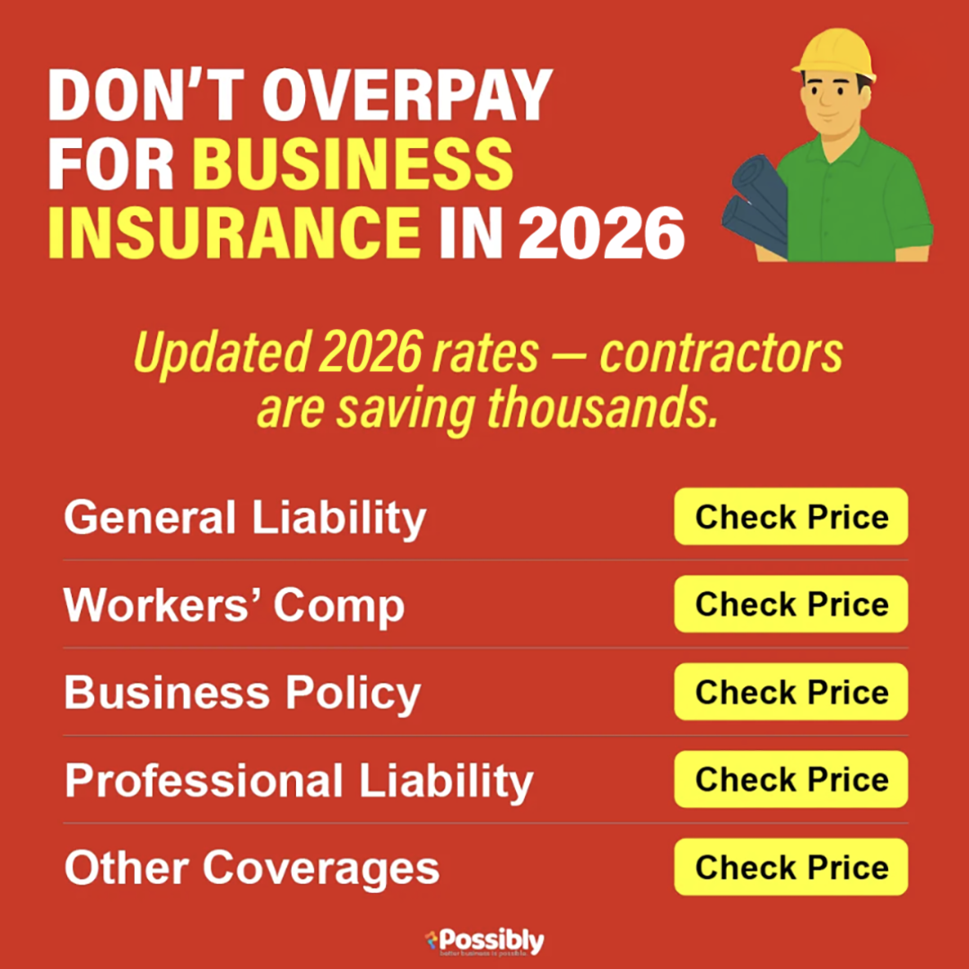 Possibly.com: Business Insurance Solutions Facebook ad