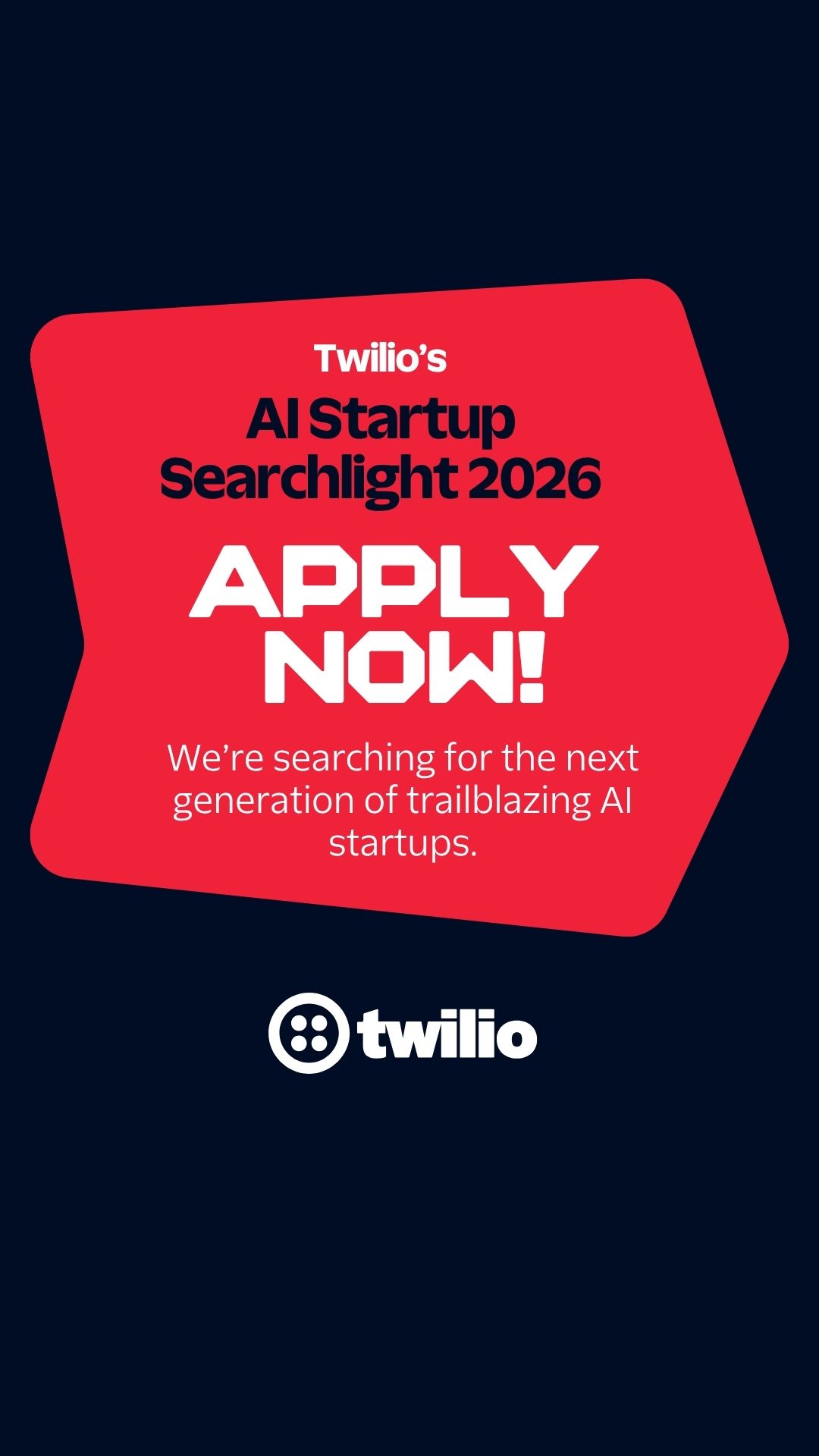 Twilio Facebook ad