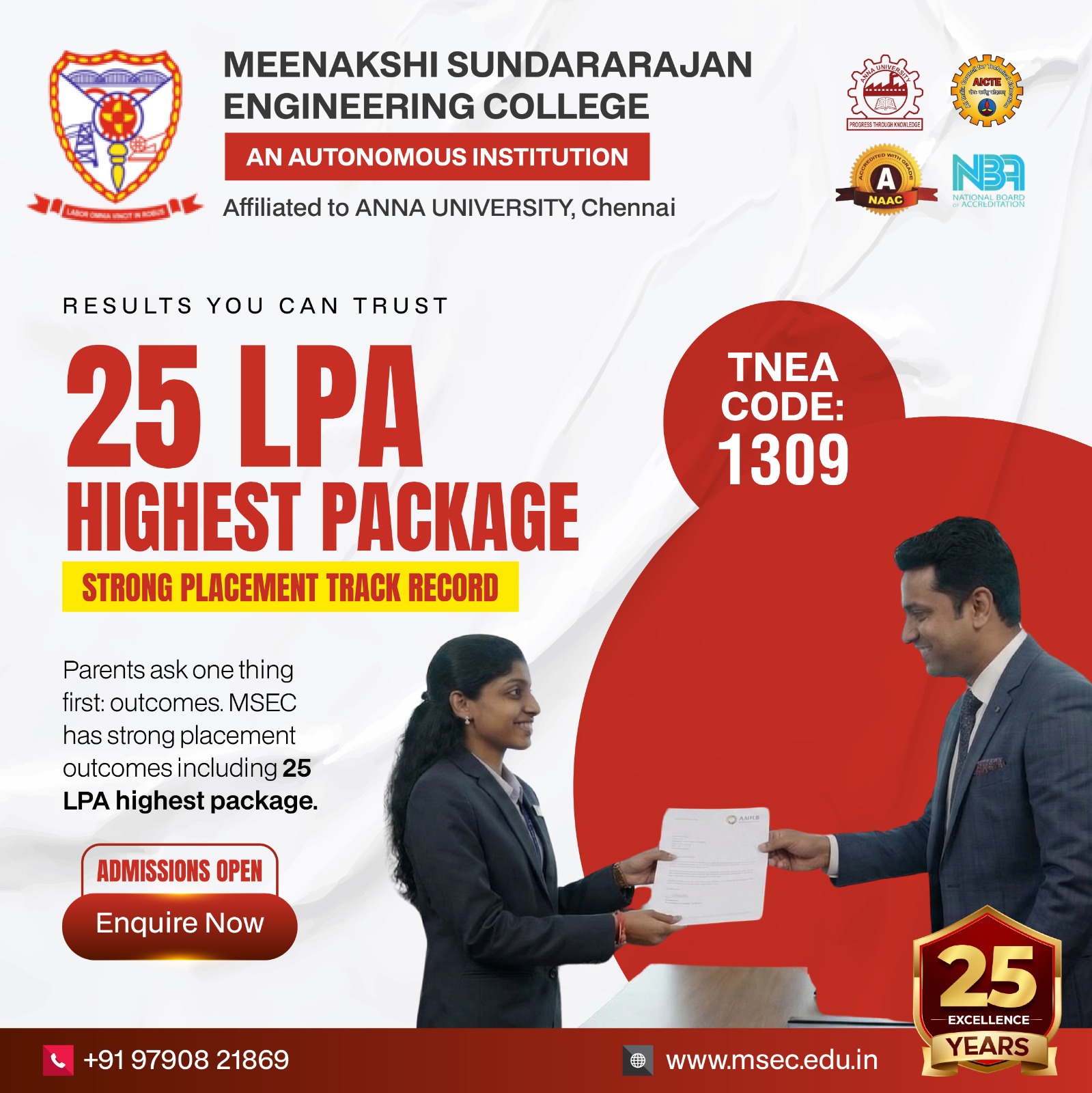 Meenakshi Sundararajan Engineering College Facebook ad: Engineering Aspirants 2026!