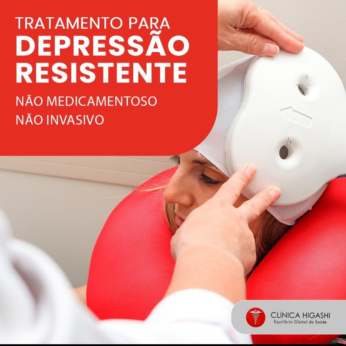 clinicahigashi Facebook ad: Estimulação Magnética Transcraniana Repetitiva (EMTr) é um…