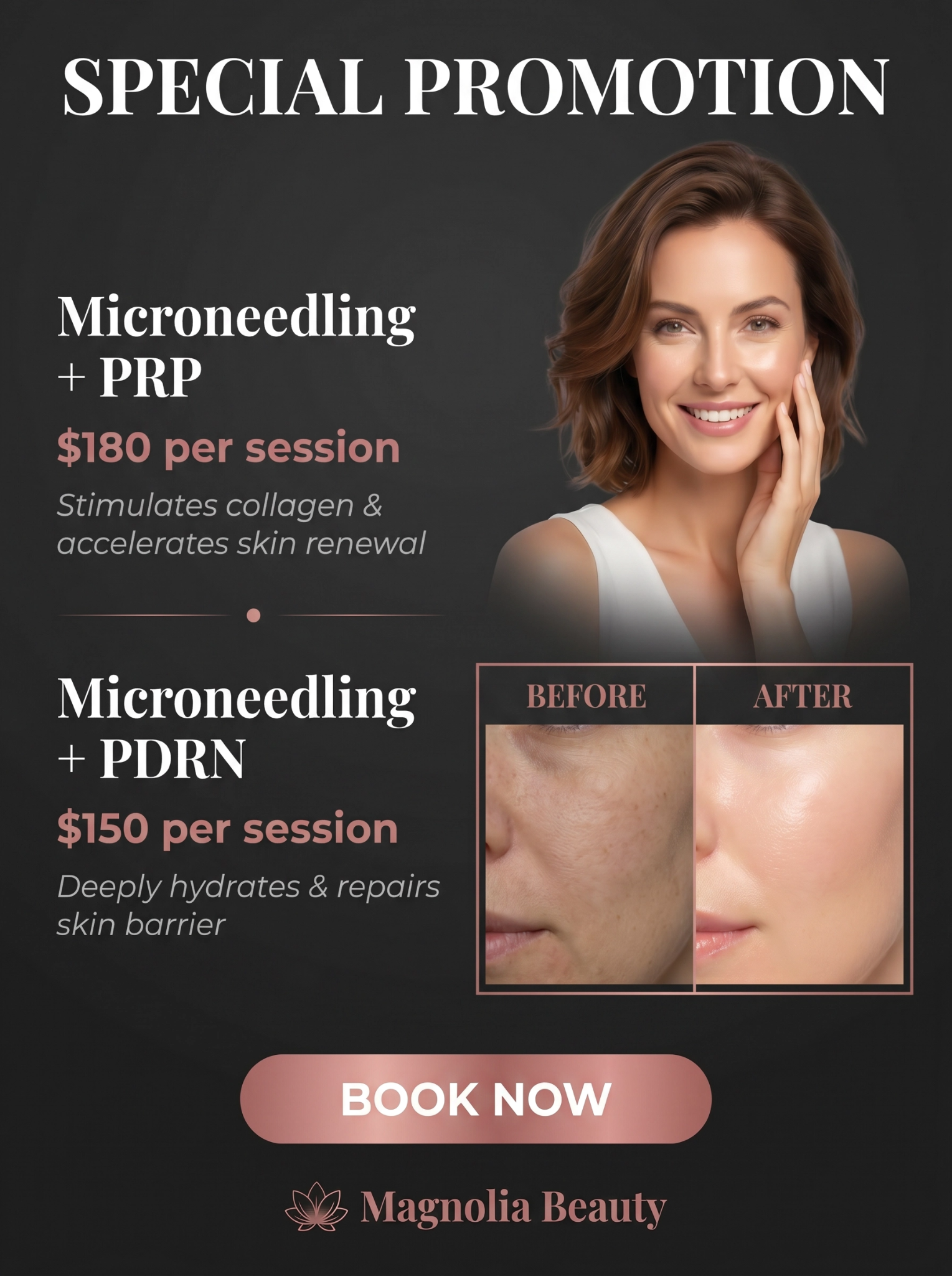Magnolia Beauty Clinic Facebook ad