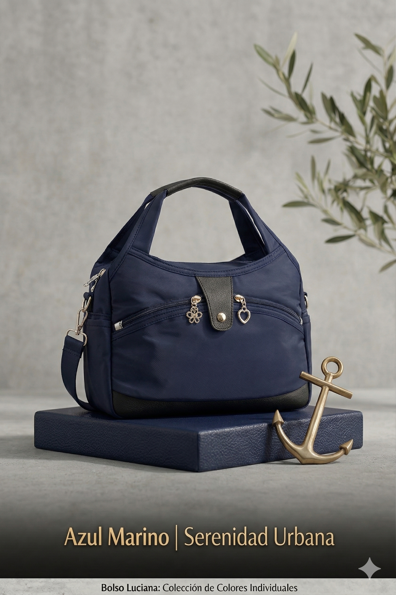 Almer&Sumacc.com Facebook ad: ¿Cansada de bolsos que no organizan nada?