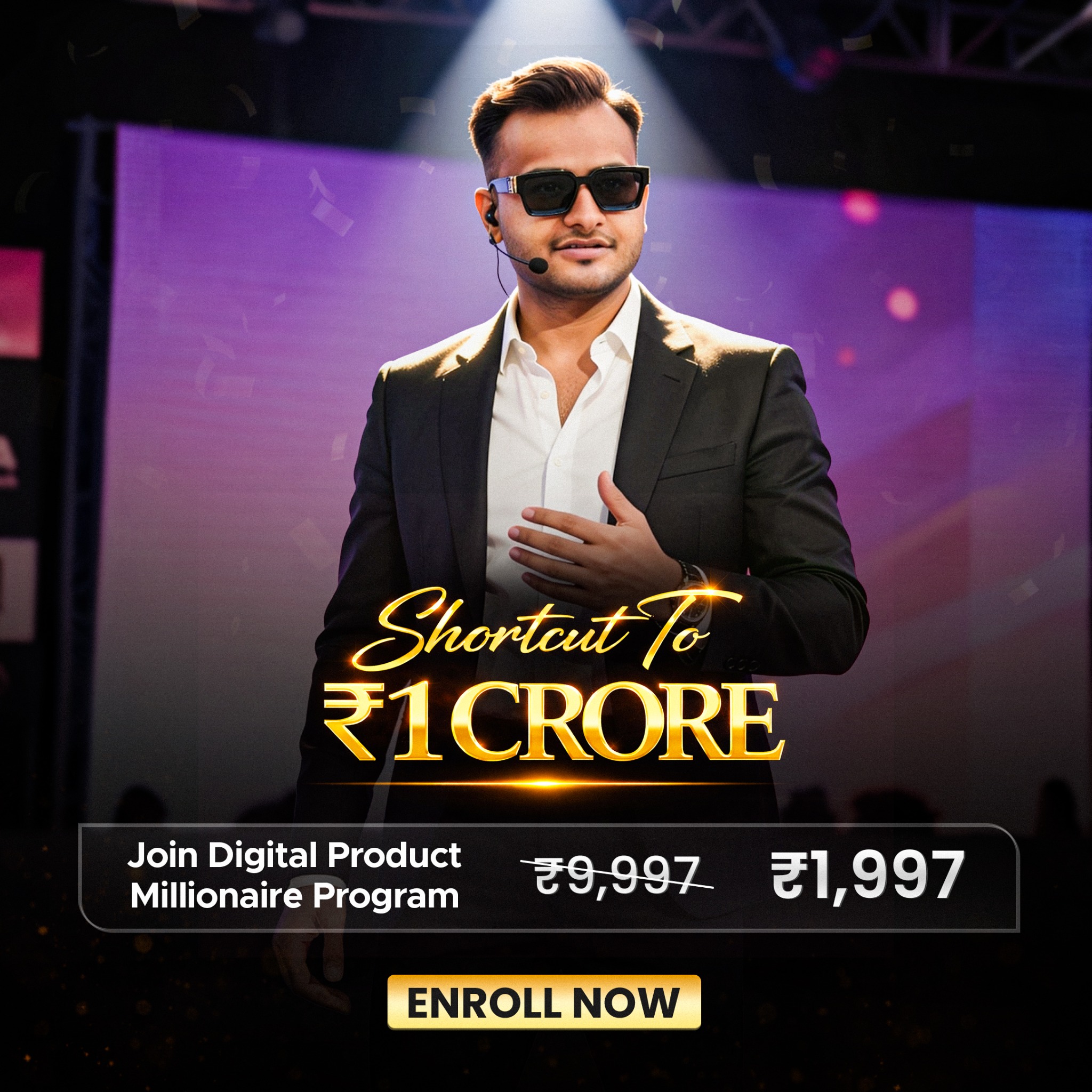 Manish Mehta Facebook ad