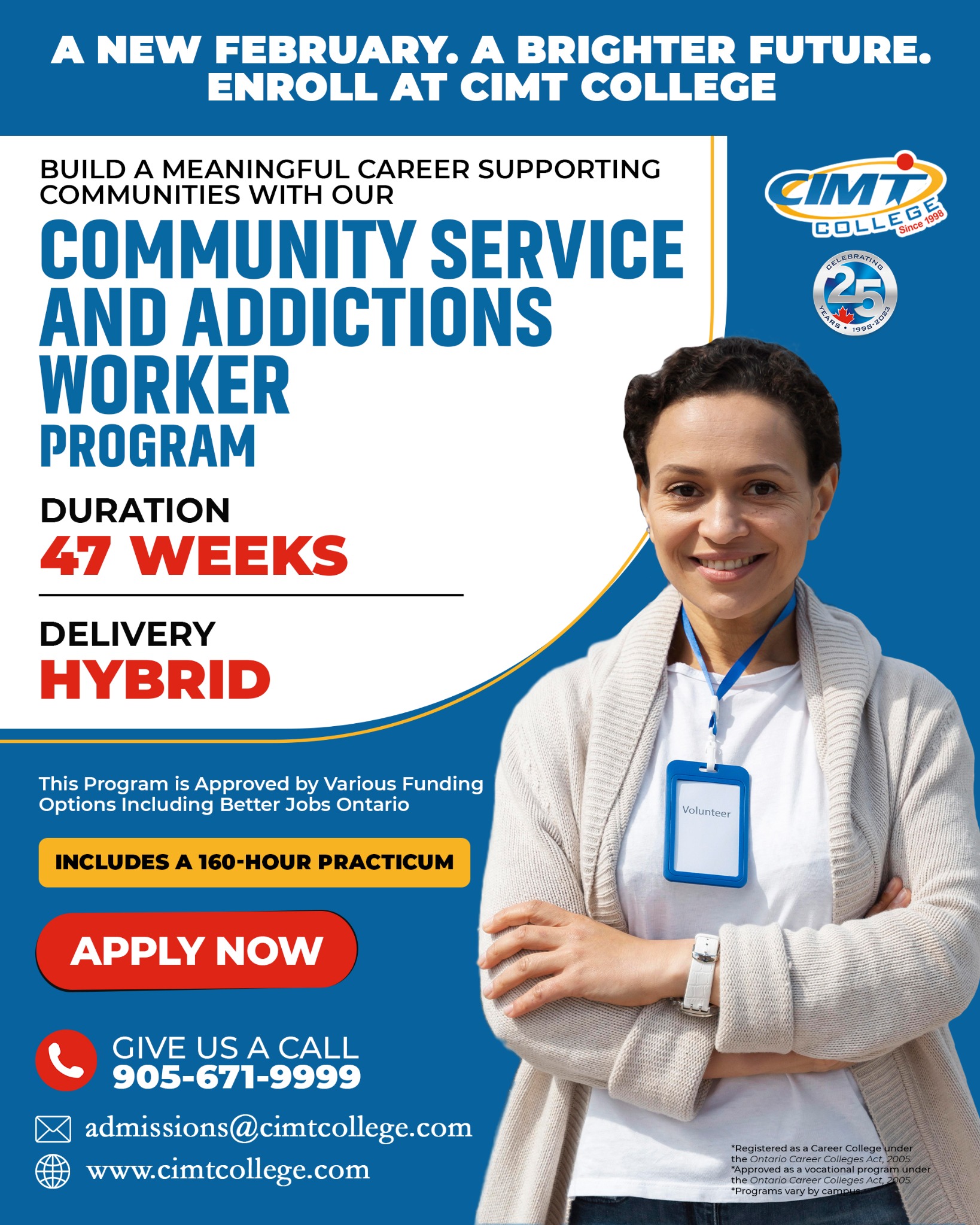 CIMT College Facebook ad