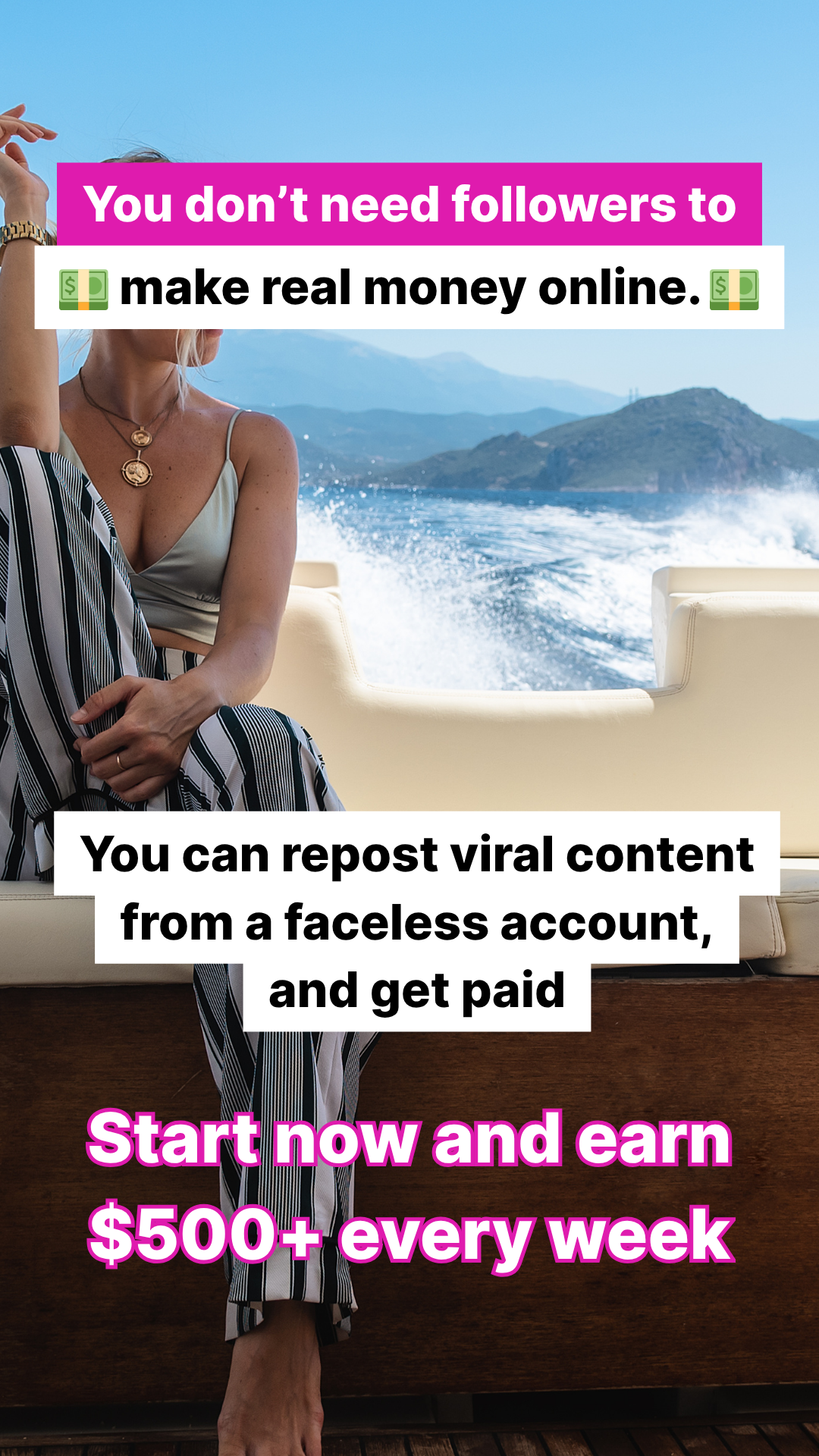 Digital Faceless Girl Facebook ad