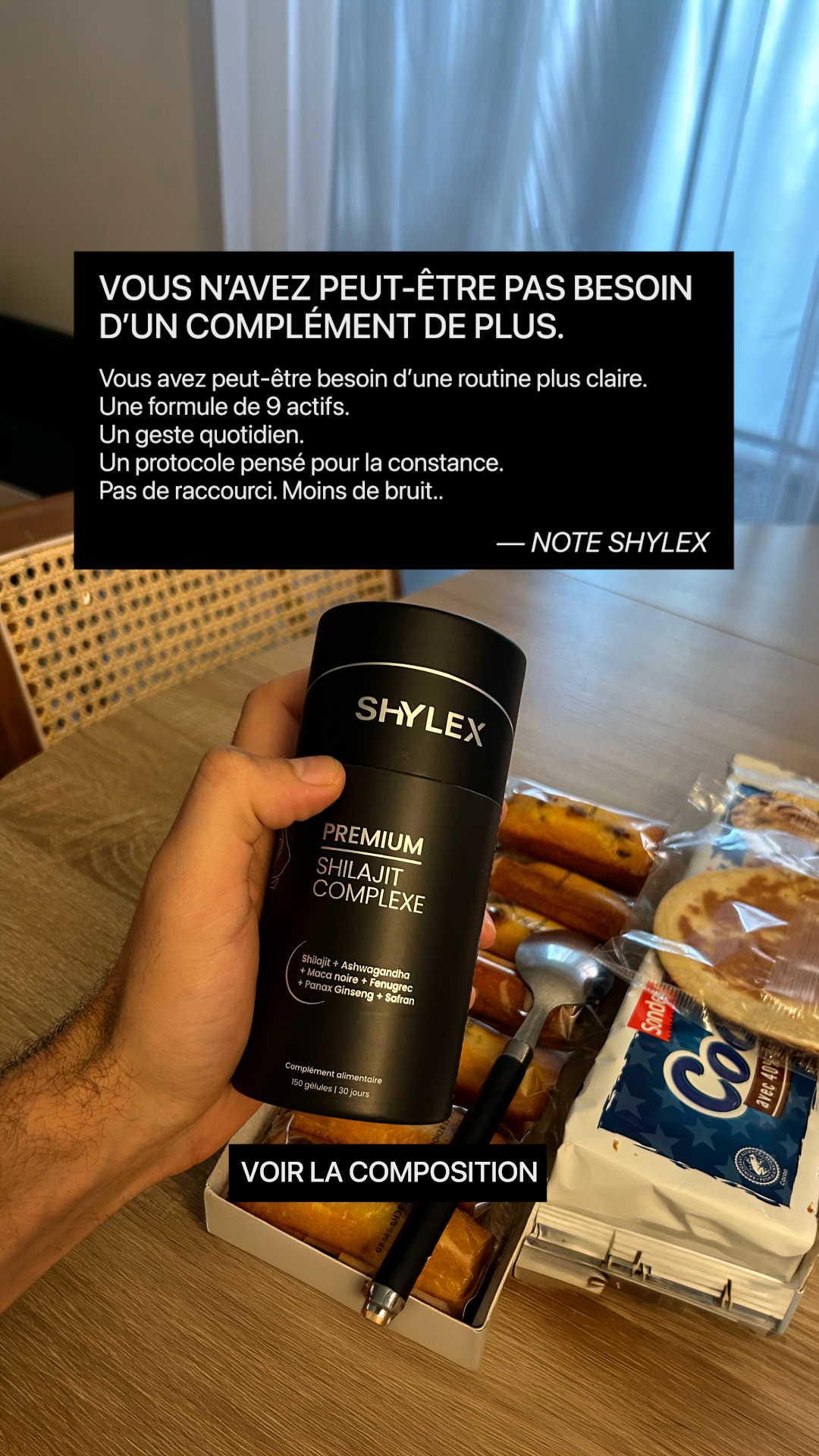 Shylex Facebook ad