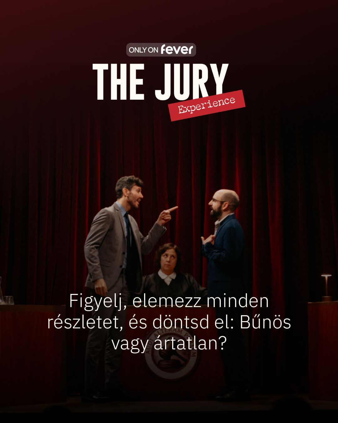 The Jury Experience Facebook ad