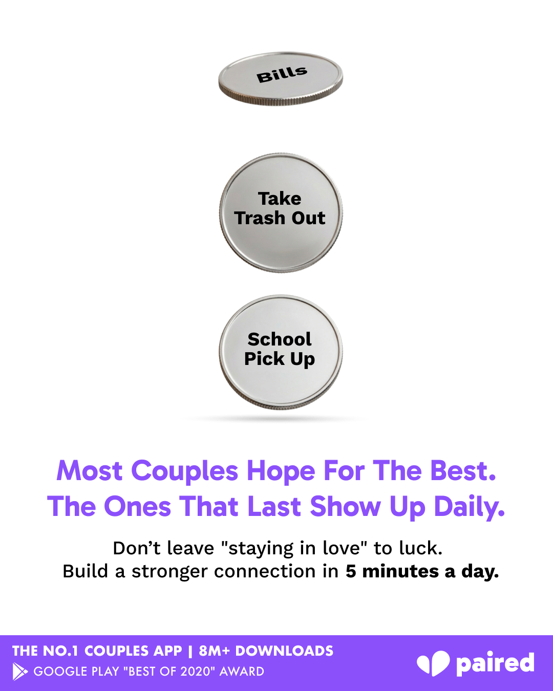 Paired Facebook ad