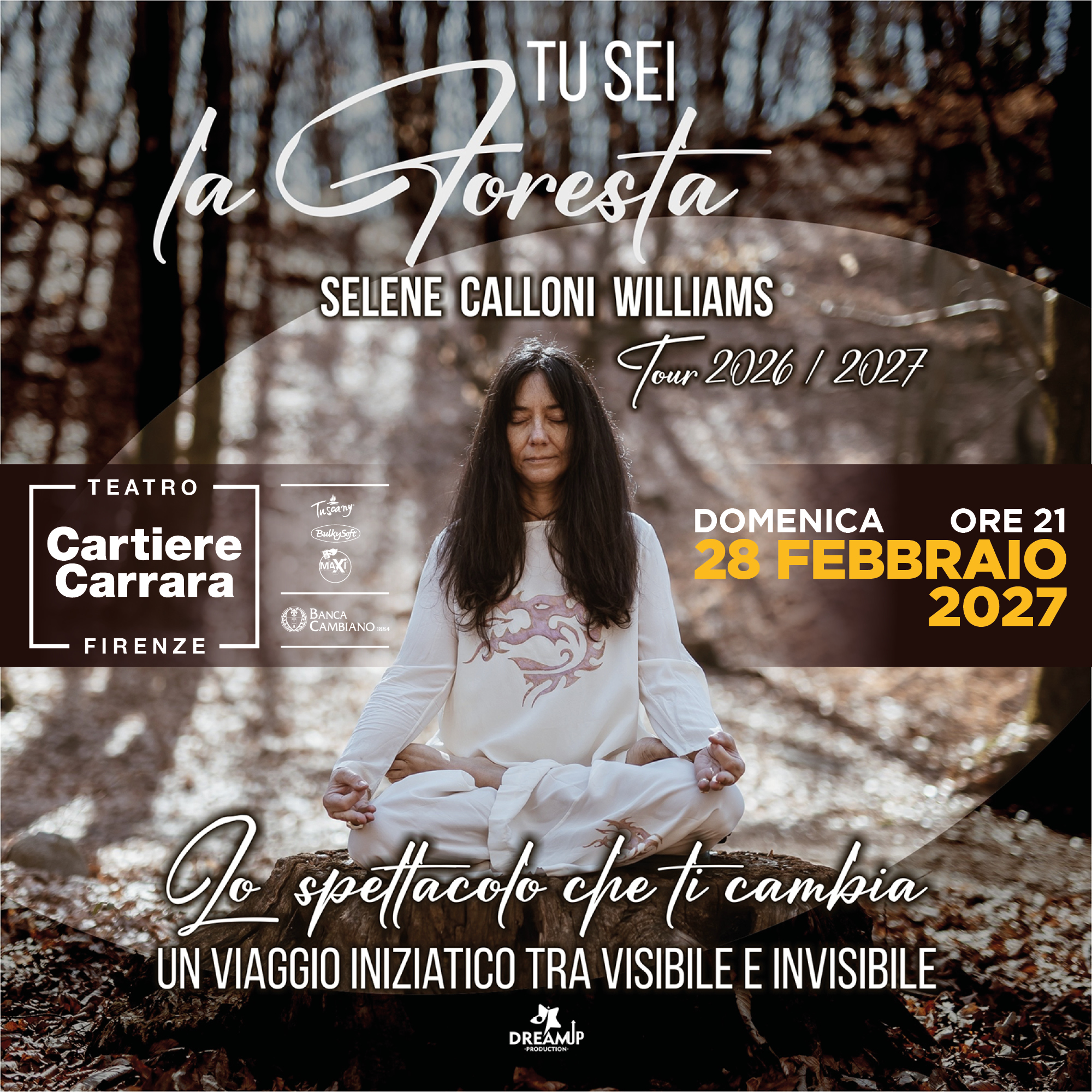 Teatro Cartiere Carrara Firenze Facebook ad: Selene Calloni Williams - Tu sei la foresta @ Teatro…
