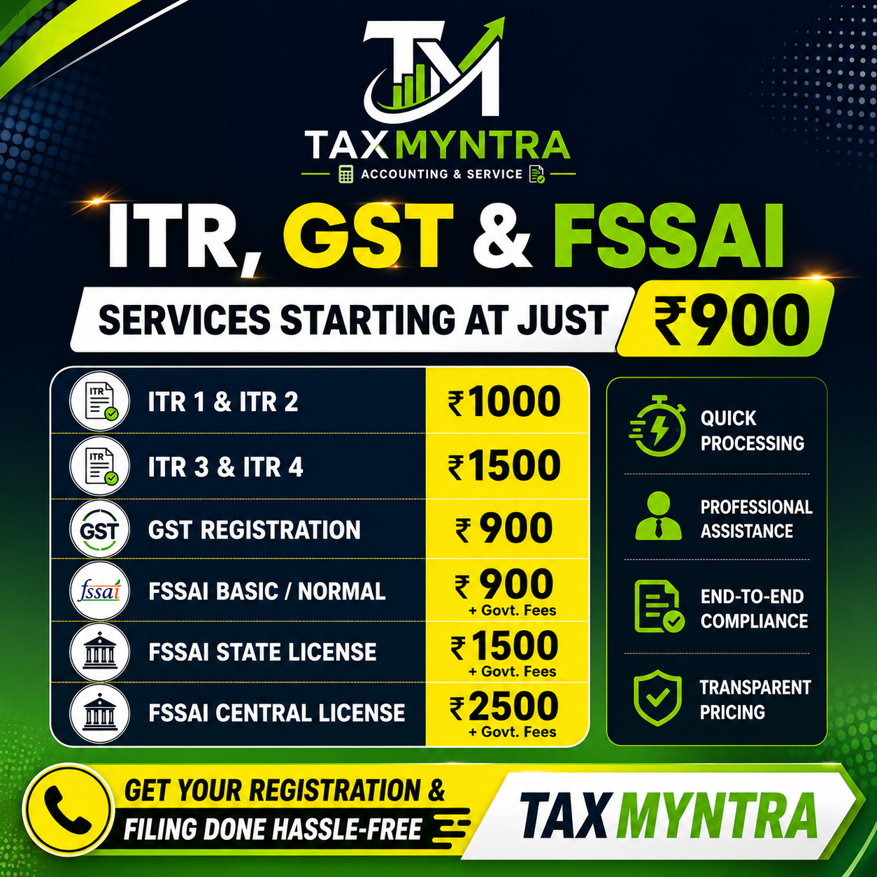 TaxMyntra Facebook ad