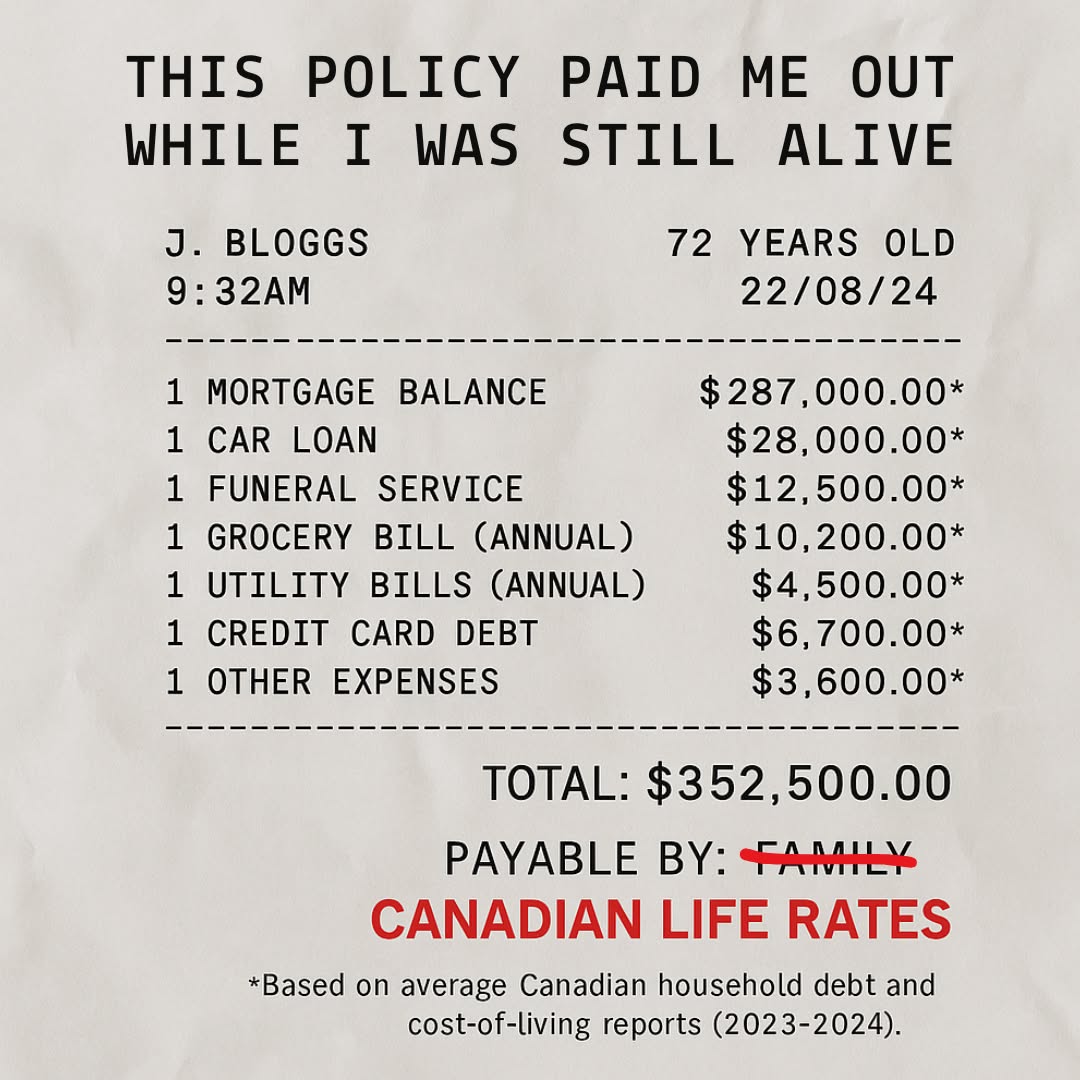 Canadian Life Rates Facebook ad