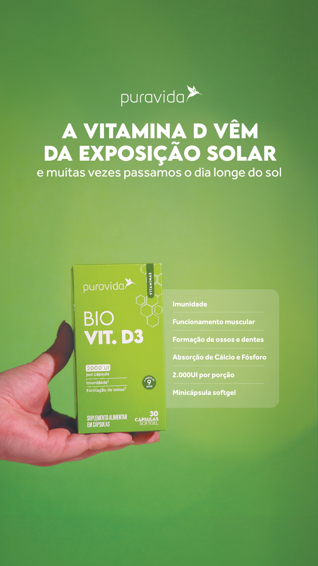 Puravida Facebook ad