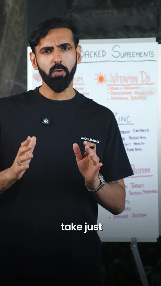 Yash Vardhan Swami Facebook ad: Most people don’t have a supplement problem.