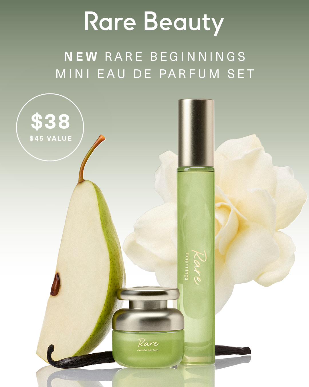 Rare Beauty Facebook ad: Shop Our Fragrance Products