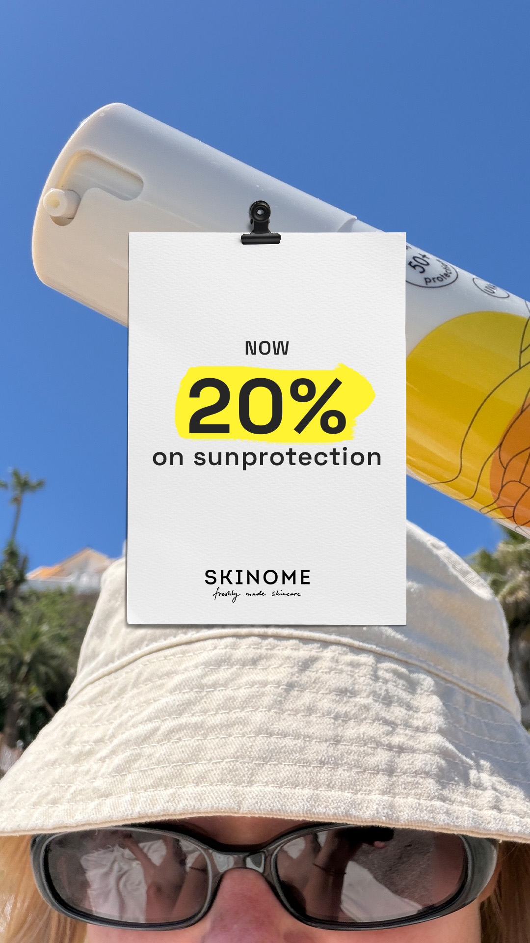 Skinome Facebook ad