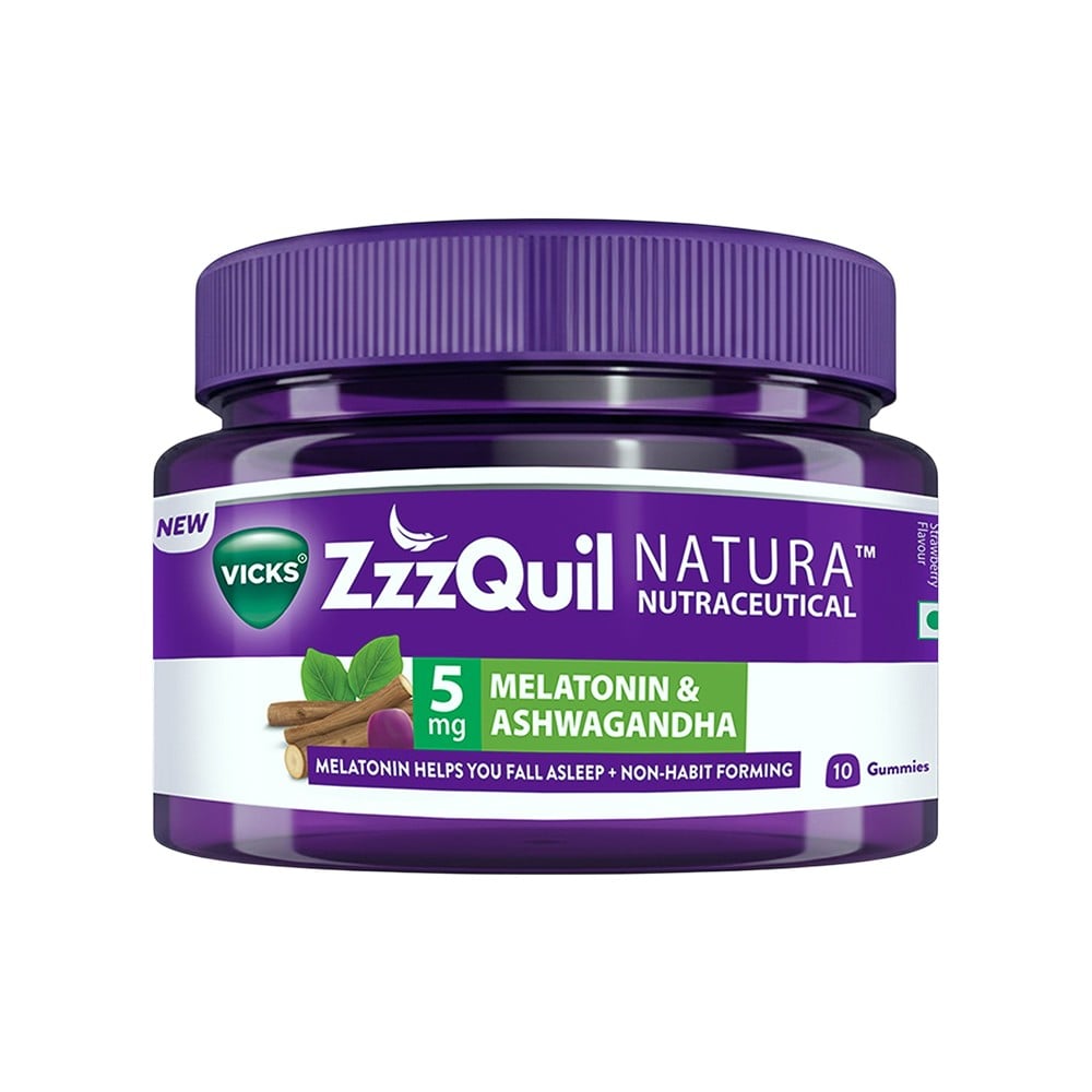 samikshashetty_ Facebook ad: Vicks ZzzQuil Natura Melatonin Sleep Gummies
