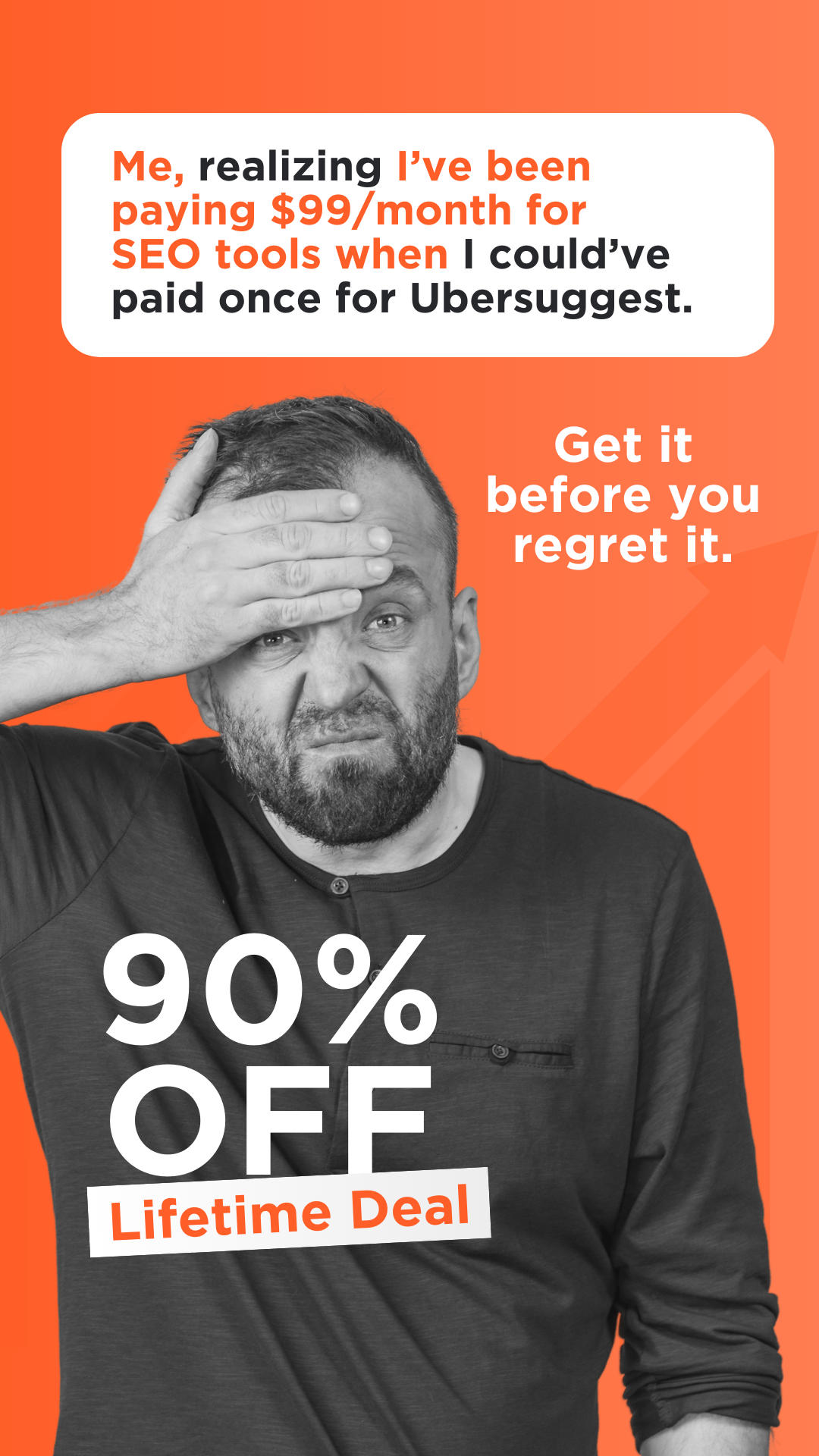 Neil Patel Facebook ad