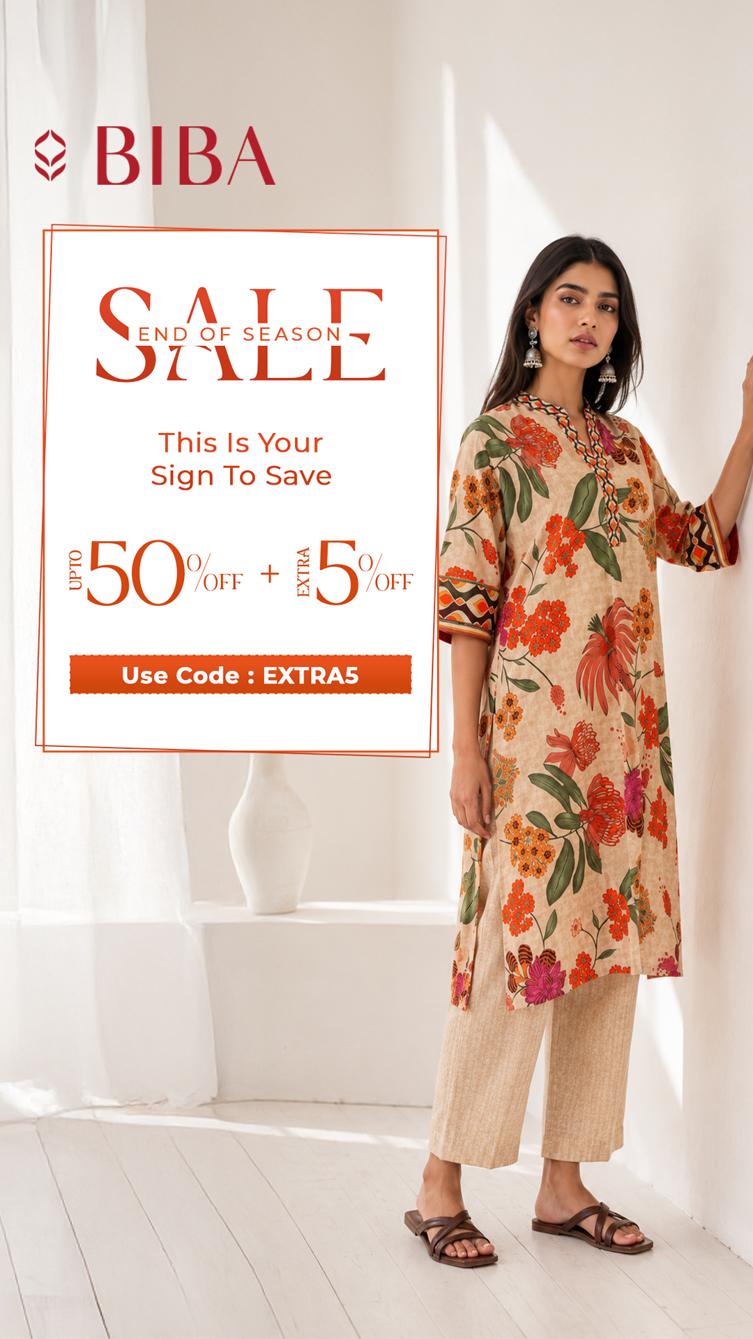 BIBA Facebook ad