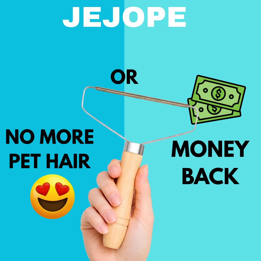 Jejope Home Facebook ad: Pet hair remover