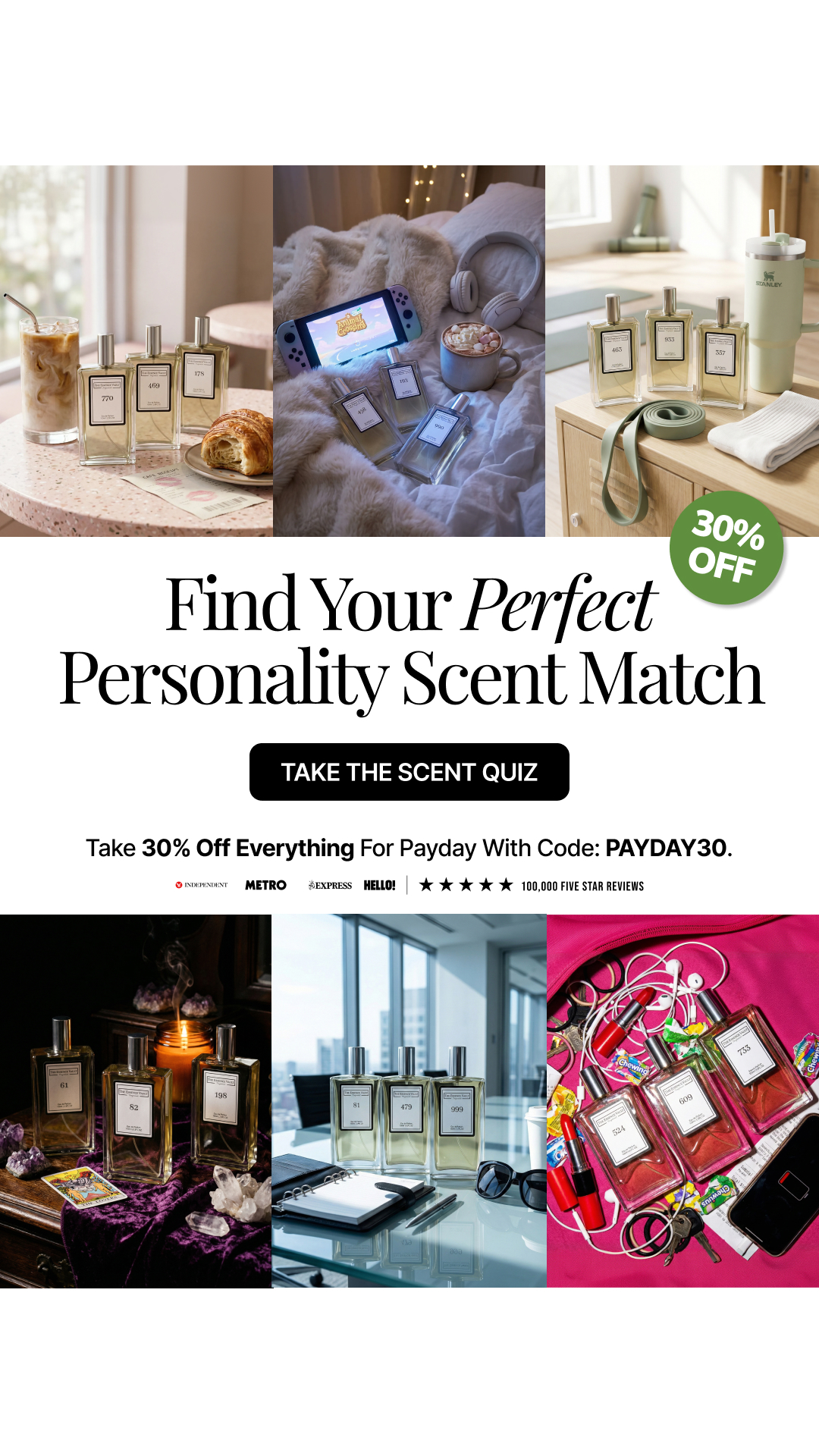 The Essence Vault Facebook ad from Feb 25, 2026