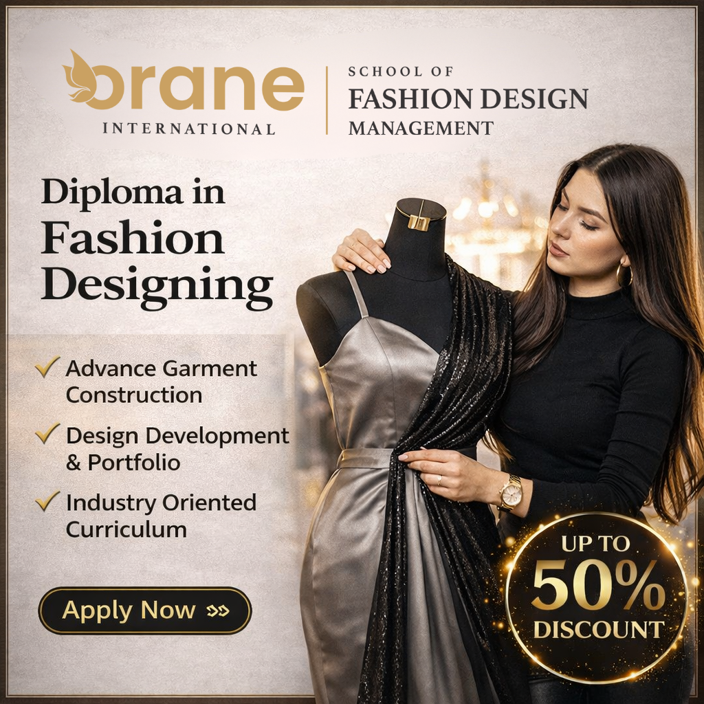Orane FDM Facebook ad: Apply For Fashion Courses After 10th or 12th