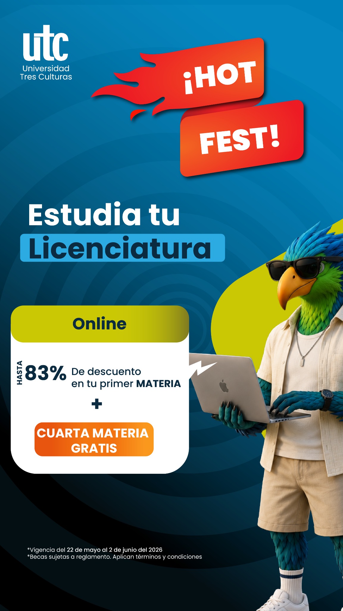 Universidad Tres Culturas - UTC Facebook ad