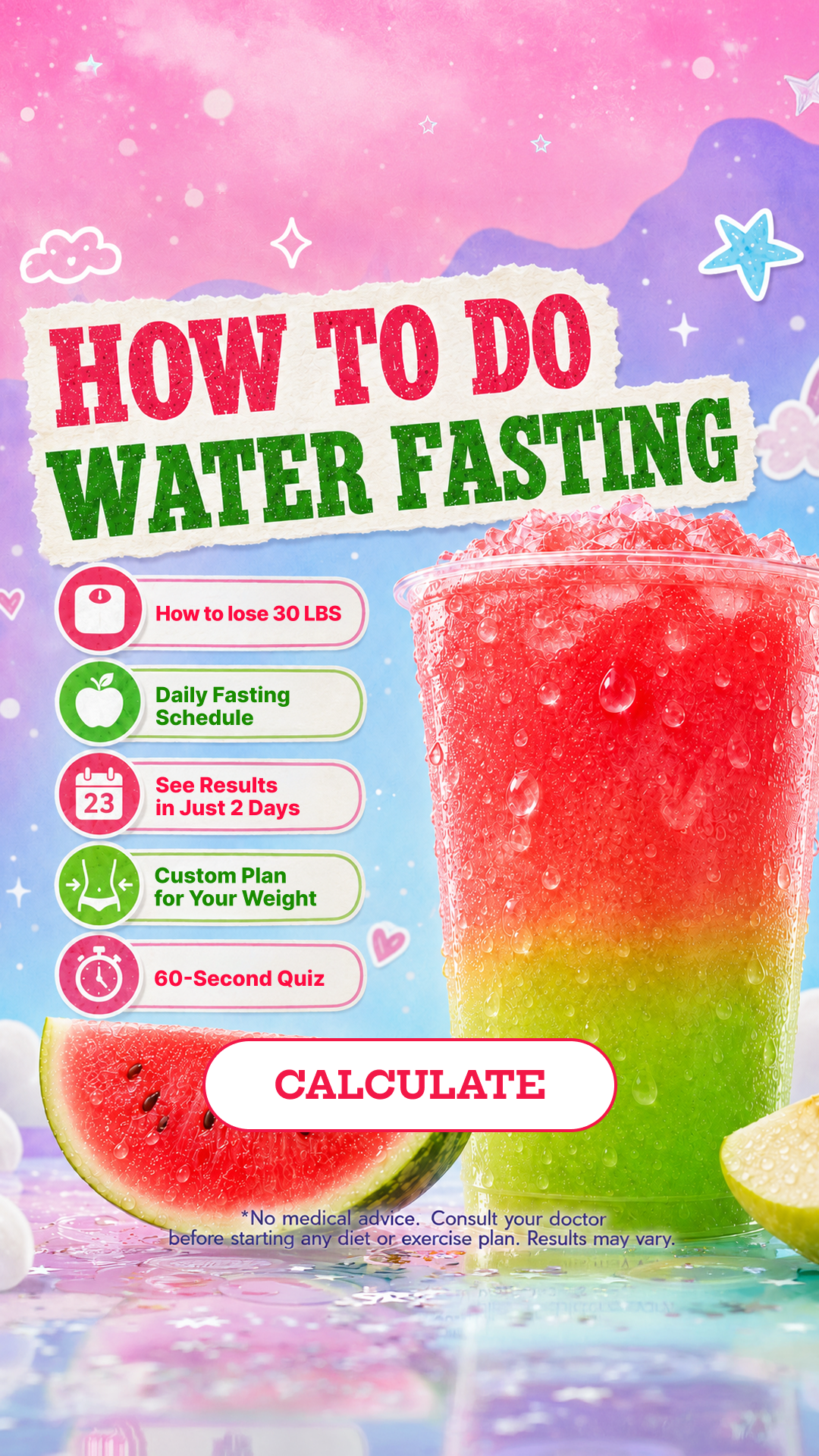 Simple Fasting App Facebook ad