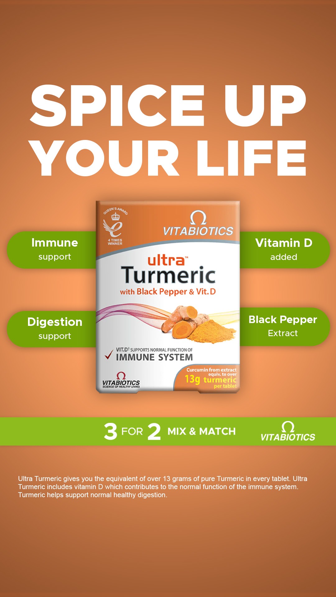 Vitabiotics Facebook ad