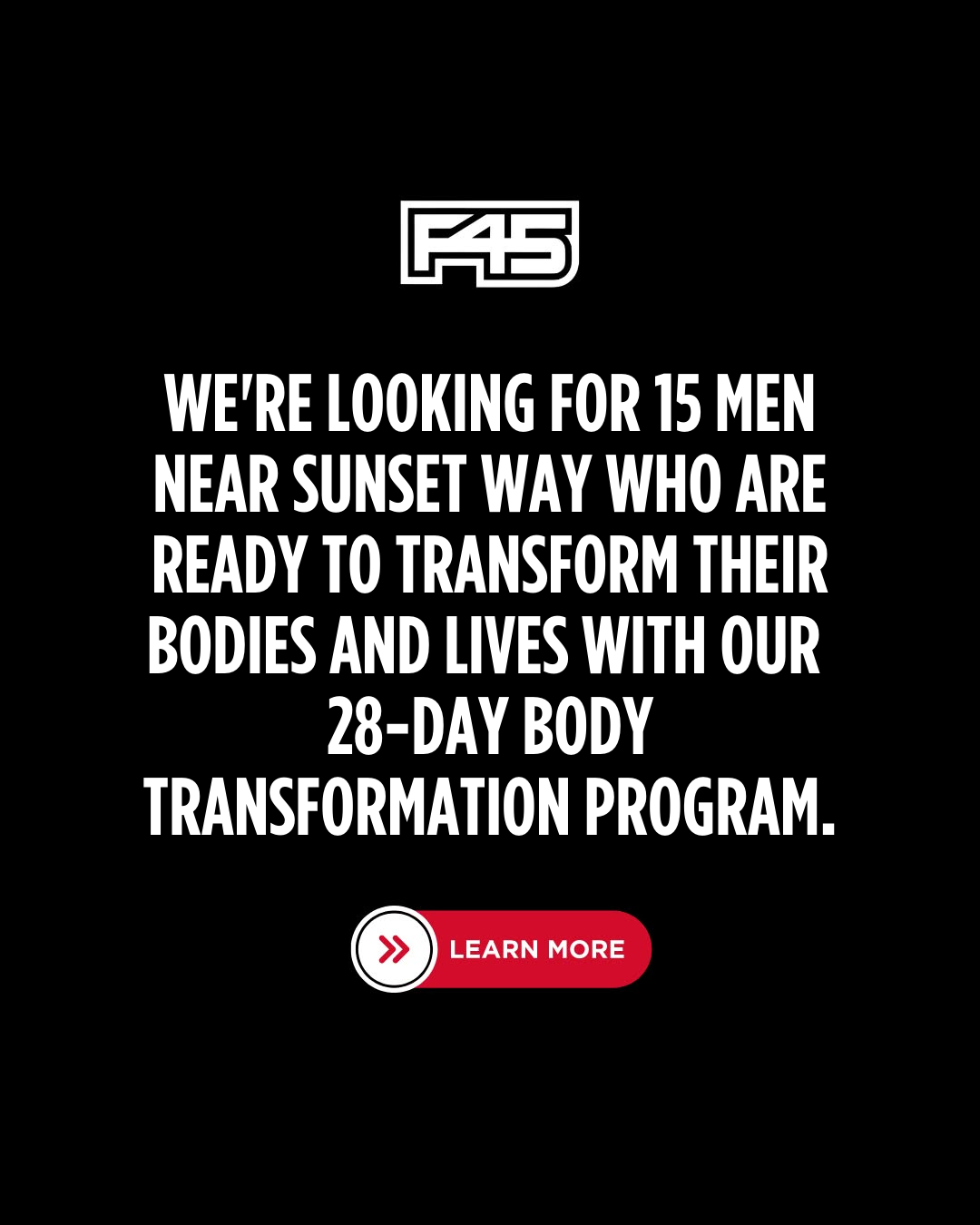 F45 Training Sunset Singapore Facebook ad: New to Fitness? Start Here!