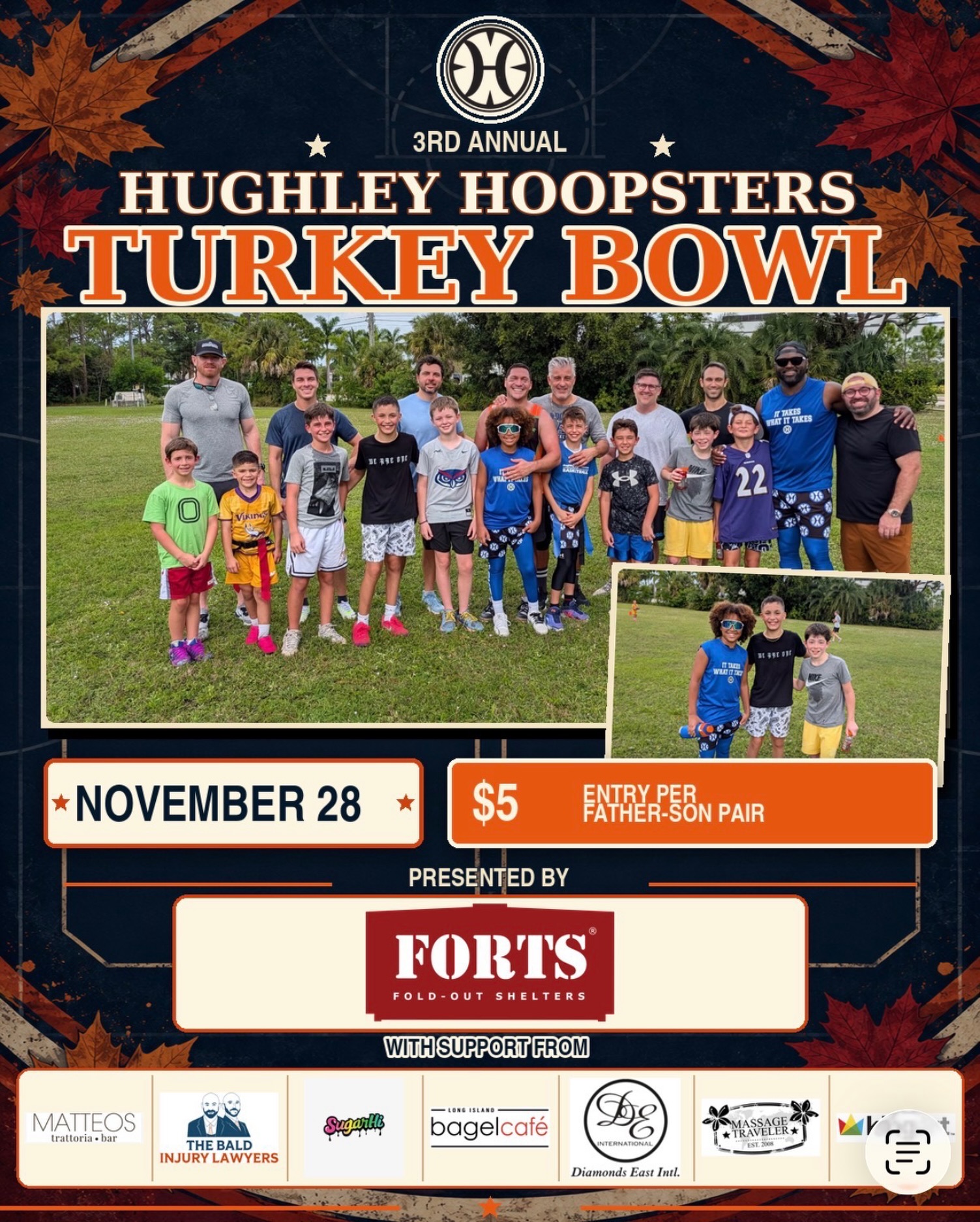 Hughley Hoopsters Facebook ad