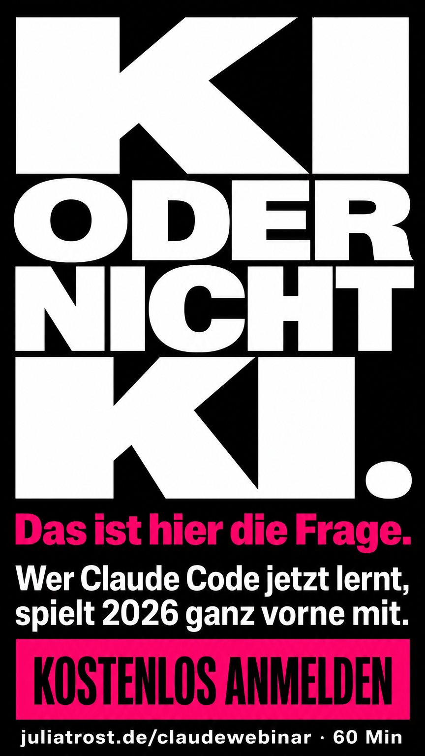 Julia Trost - Online Unternehmensaufbau Facebook ad