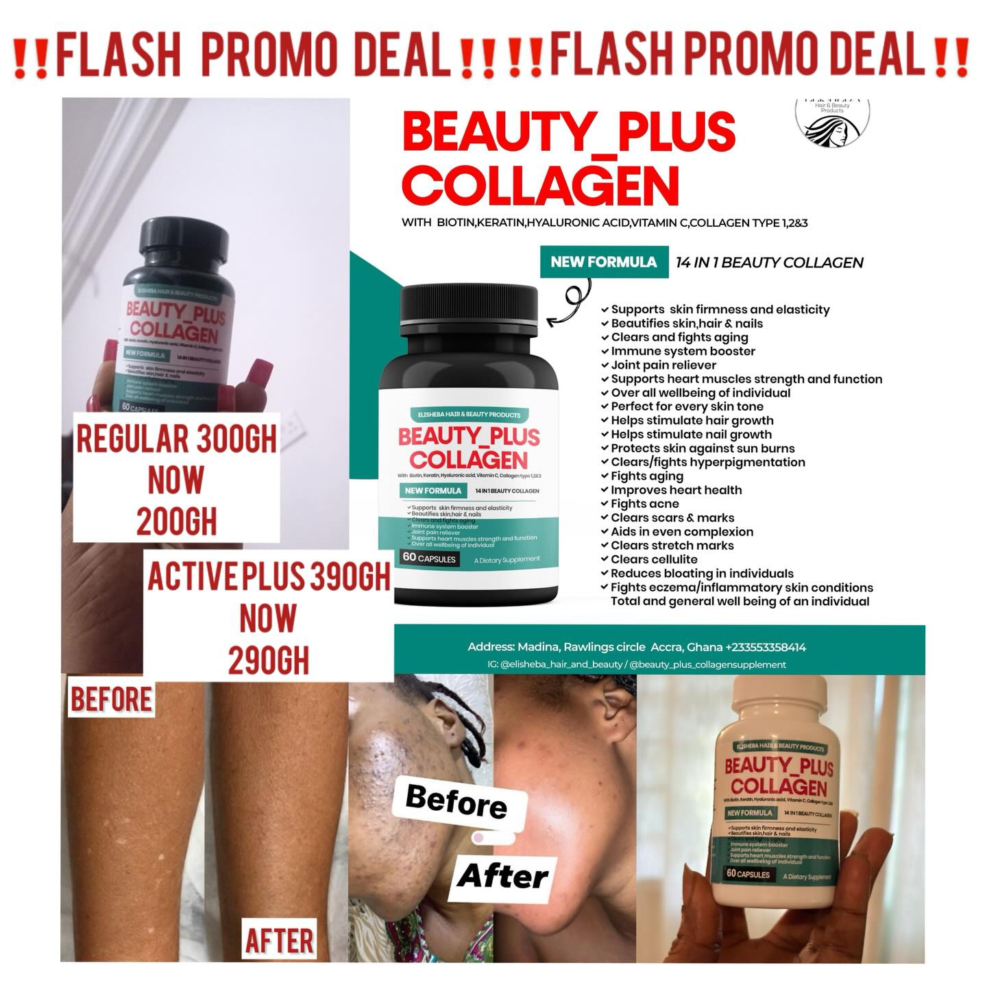 Mabeauty_artistelisheba Facebook ad: FLASH PROMO DEAL FLASH PROMO DEAL FLASH PROMO…