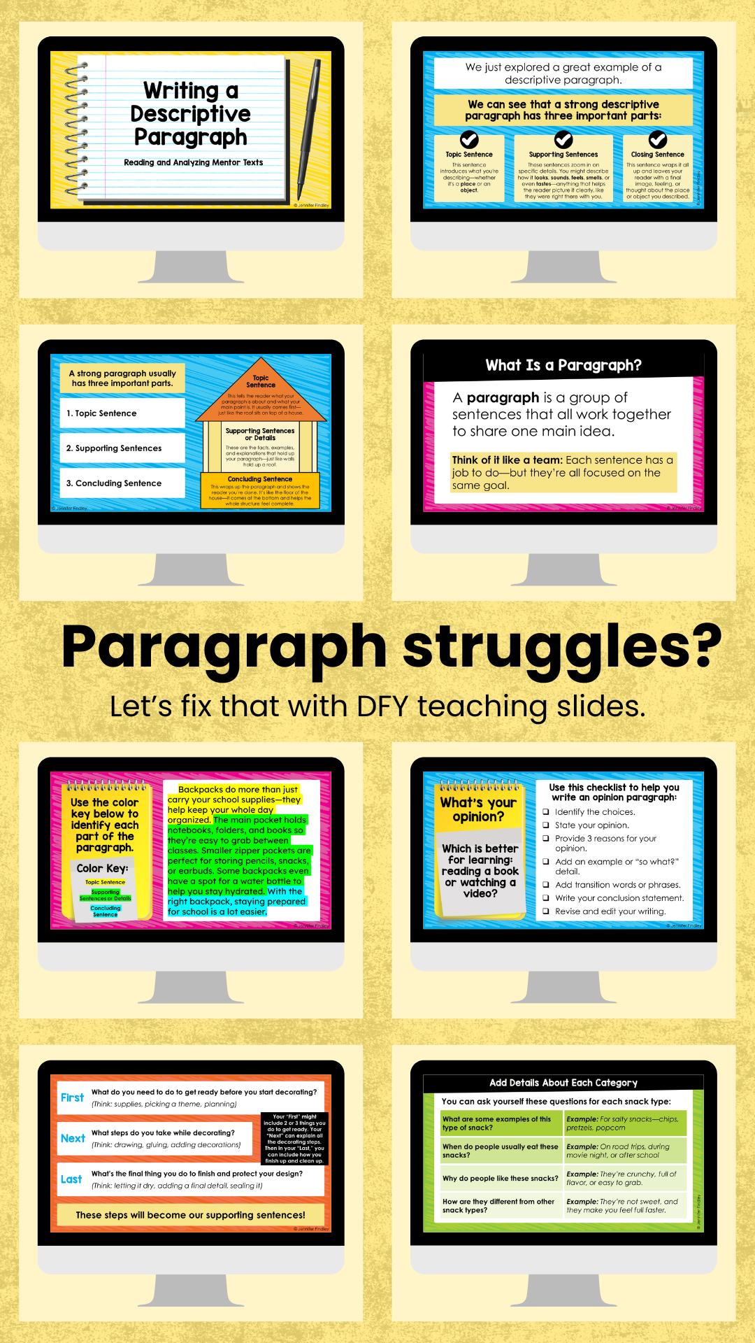 Teaching with Jennifer Findley Facebook ad