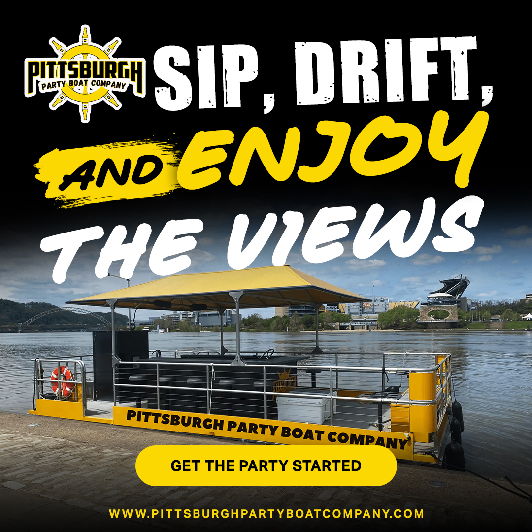 Pittsburgh Party Boat Company Facebook ad: Book Your Ride With Pittsburgh Party Boat Company!