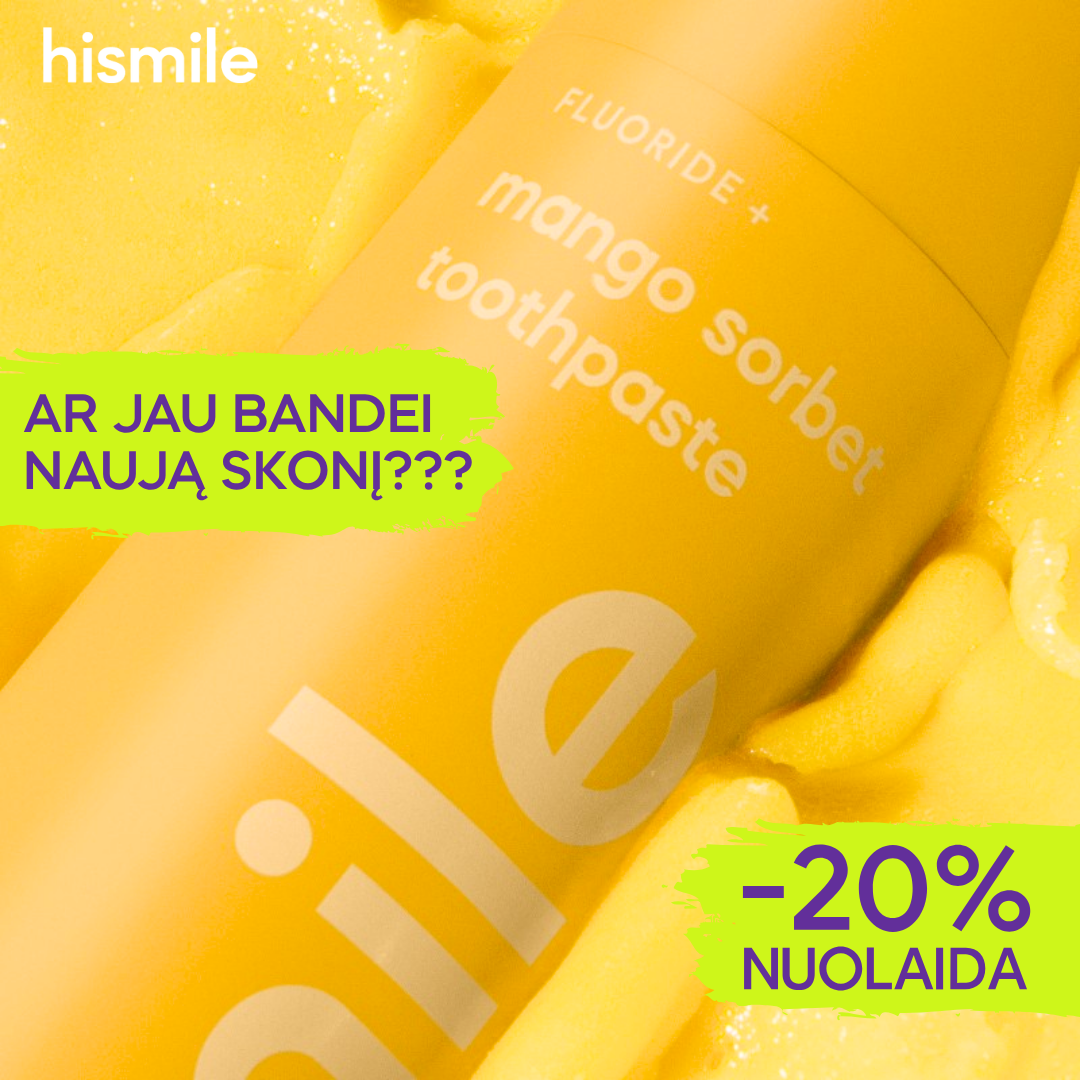 Hismile Baltics Facebook ad
