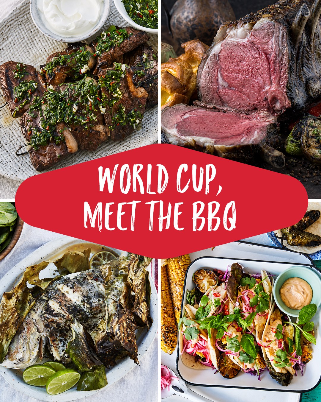 BeefEater BBQ Australia Facebook ad: The World Cup is the perfect excuse to…